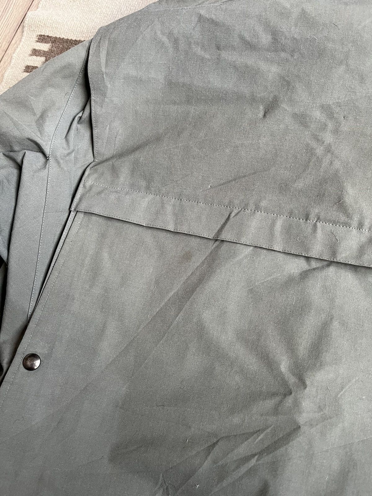 Other Adolphe Lafont 50s Olive Scotchgard France Hunting Jacket Size US L / EU 52-54 / 3 - 19 Thumbnail