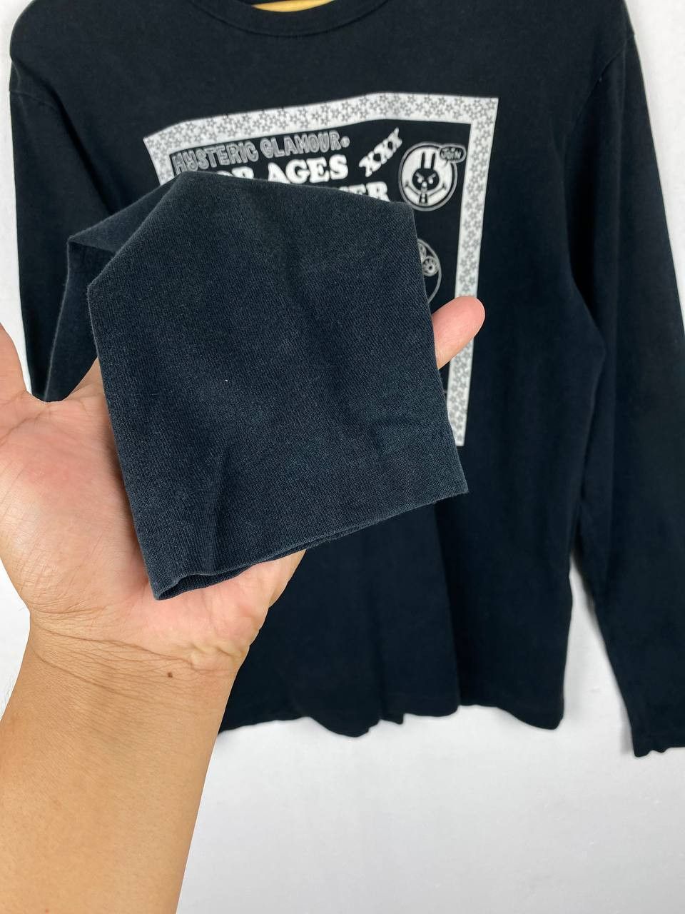 Hysteric Glamour vintage hysteric glamour longsleeves tee nice design Size US M / EU 48-50 / 2 - 6 Thumbnail