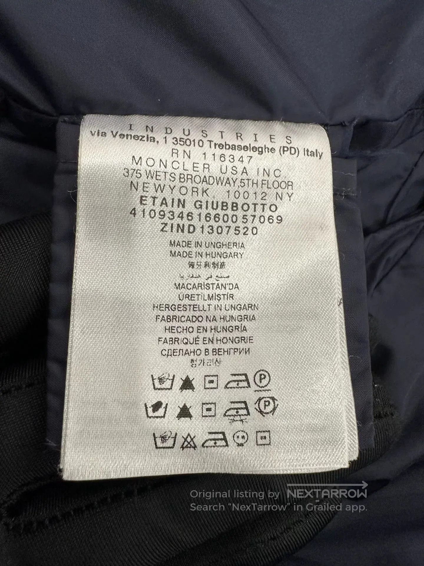 Moncler Moncler Petal Zip Women's Jacket. Size M / US 6-8 / IT 42-44 - 6 Thumbnail