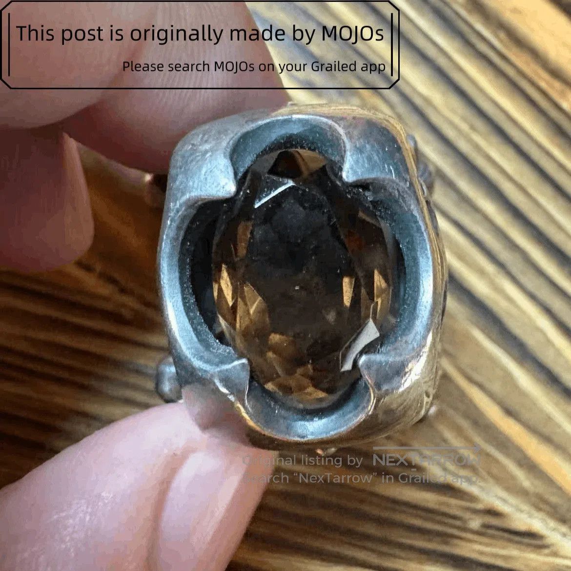 Undercover Sz 18 Undercover x Magical Design Skull Jewel Ring. Size ONE SIZE - 2 Thumbnail