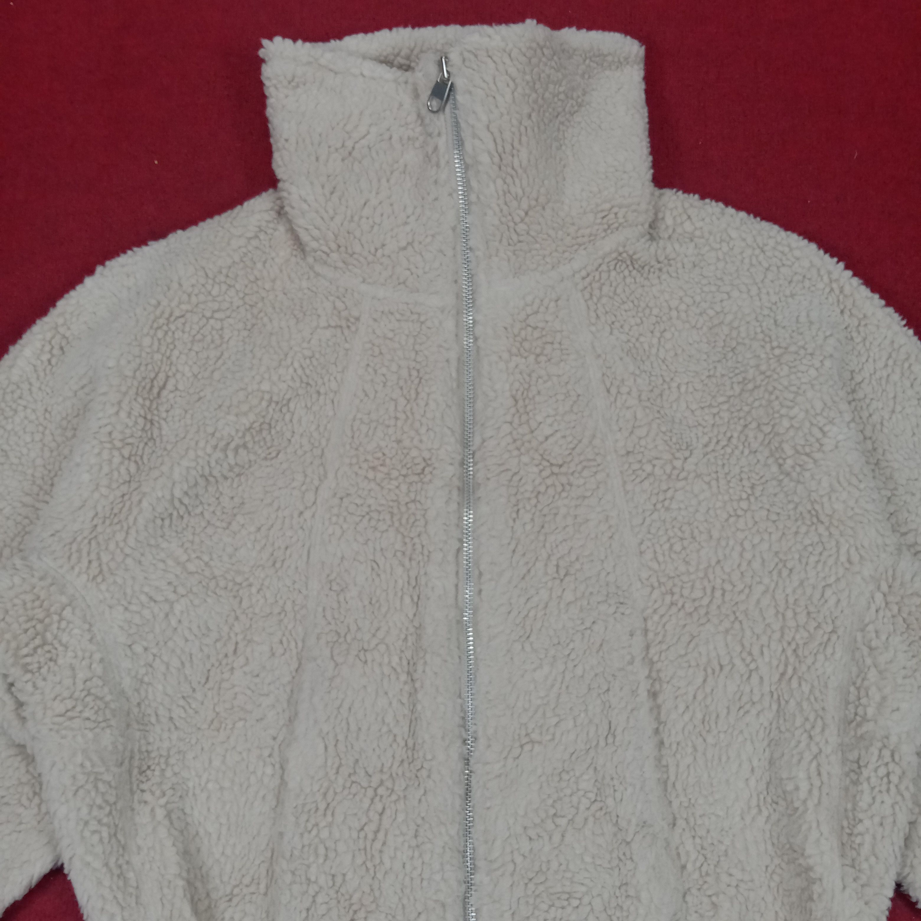 Japanese Brand × Uniqlo Uniqlo Japanese Brand Winter Streetwear Style Sherpa Jacket Size US M / EU 48-50 / 2 - 2 Thumbnail