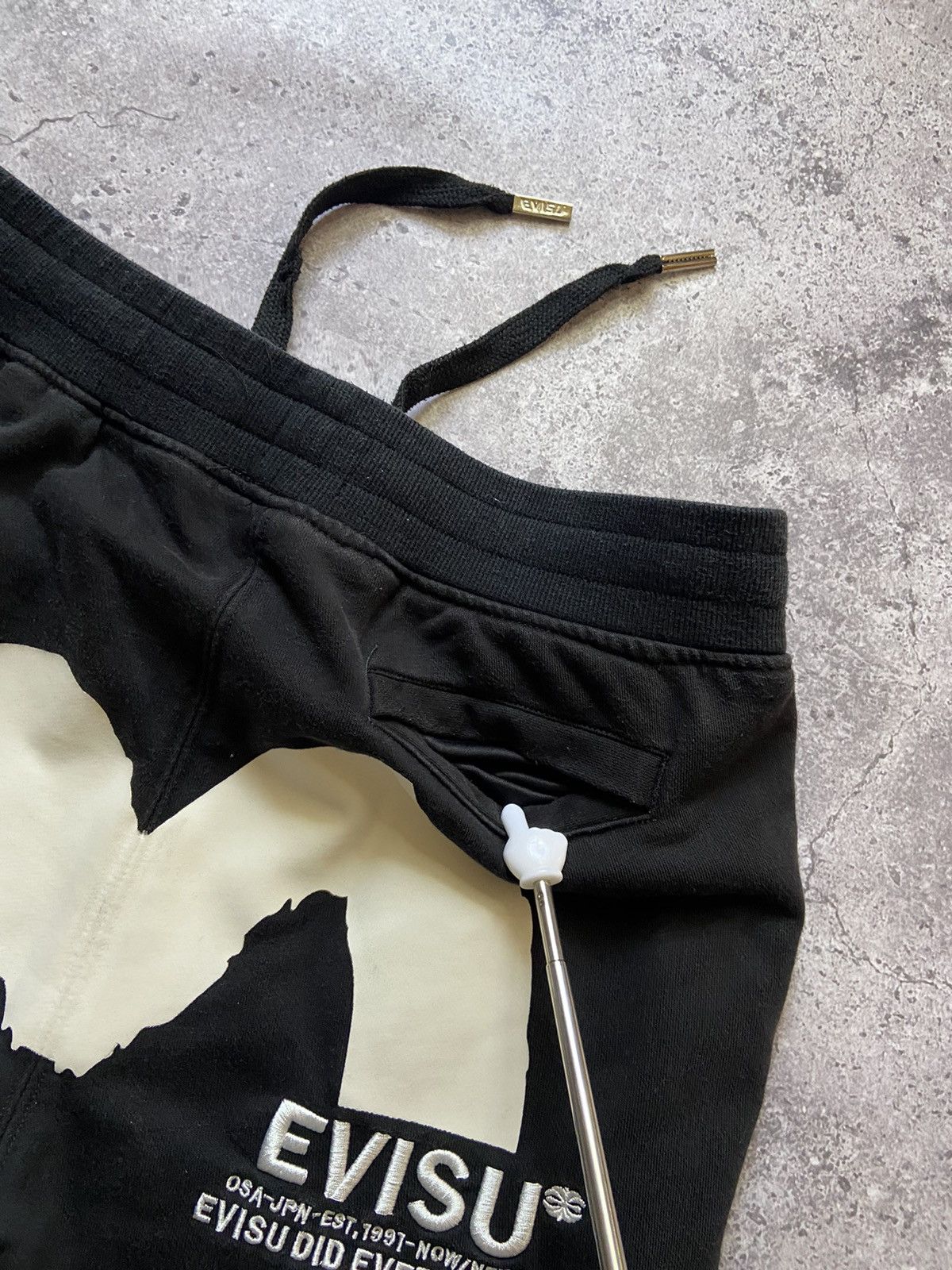 Evisu Mens Vintage Evisu Sweatpants Japanese brand style y2k pants Size US 34 / EU 50 - 4 Thumbnail