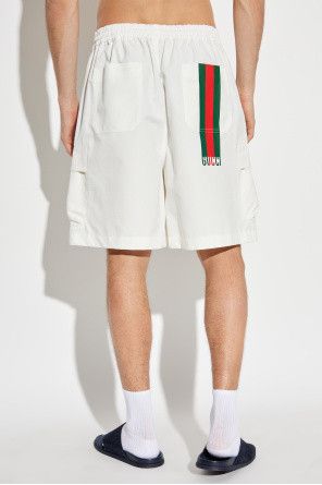 Gucci o1la5ras0426 Cargo Shorts in White Size US 38 / EU 54 - 4 Thumbnail