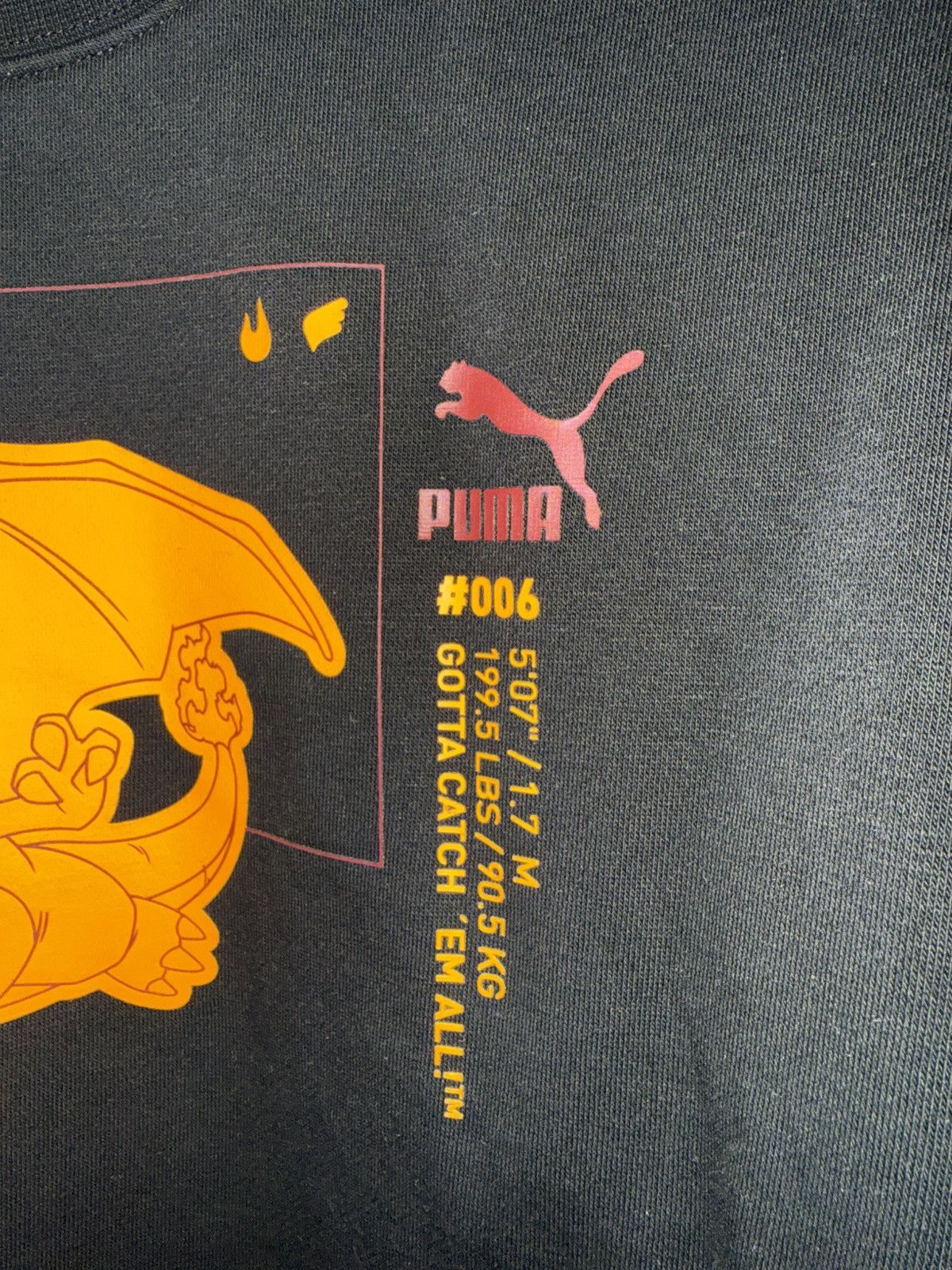 Puma Puma x Pokemon - Charizard Crew Neck Size US M / EU 48-50 / 2 - 4 Thumbnail