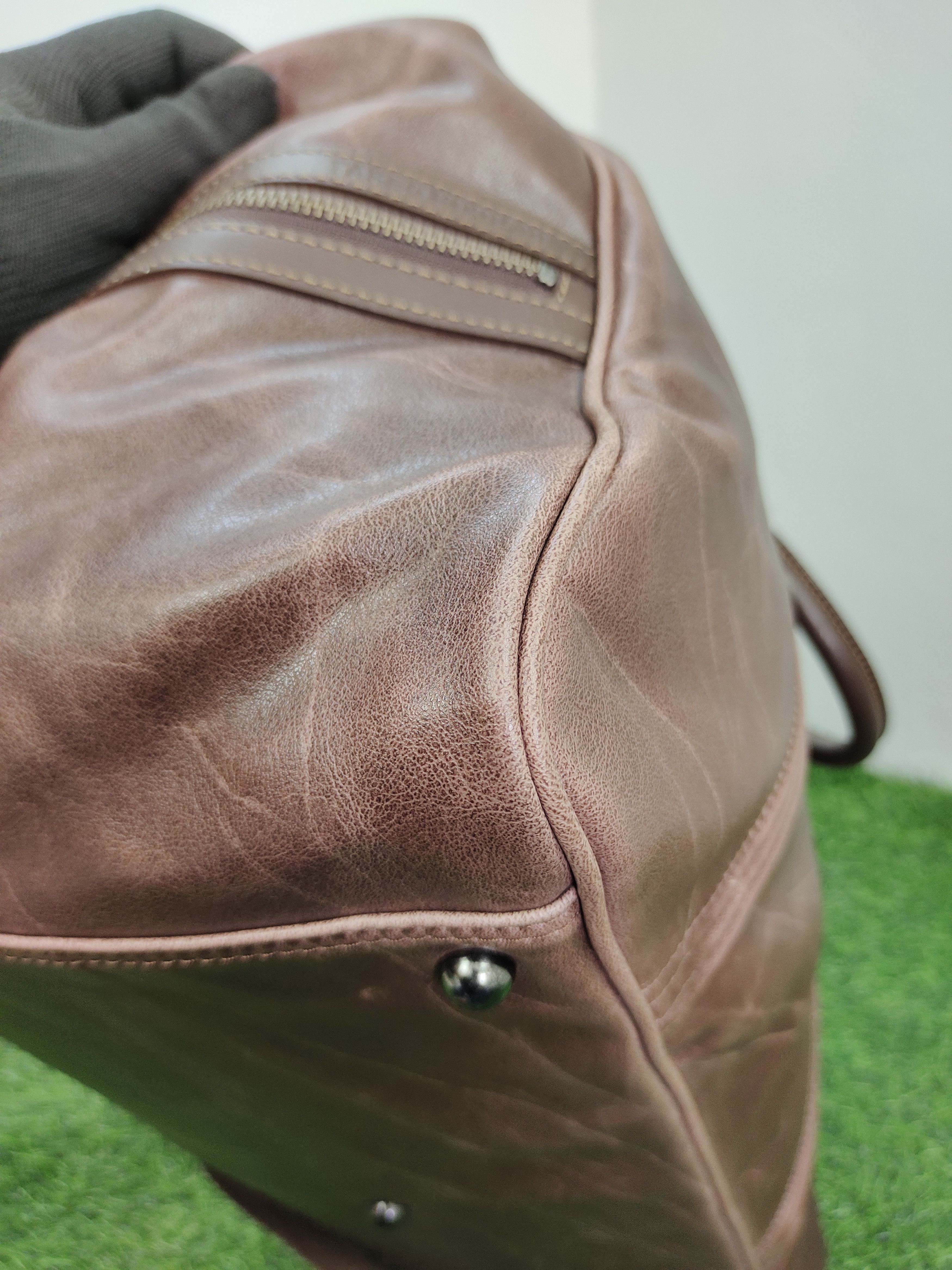Takeo Kikuchi Vintage Takeo Kikuchi Distress Patina Leather Doctor Bag Size ONE SIZE - 10 Thumbnail