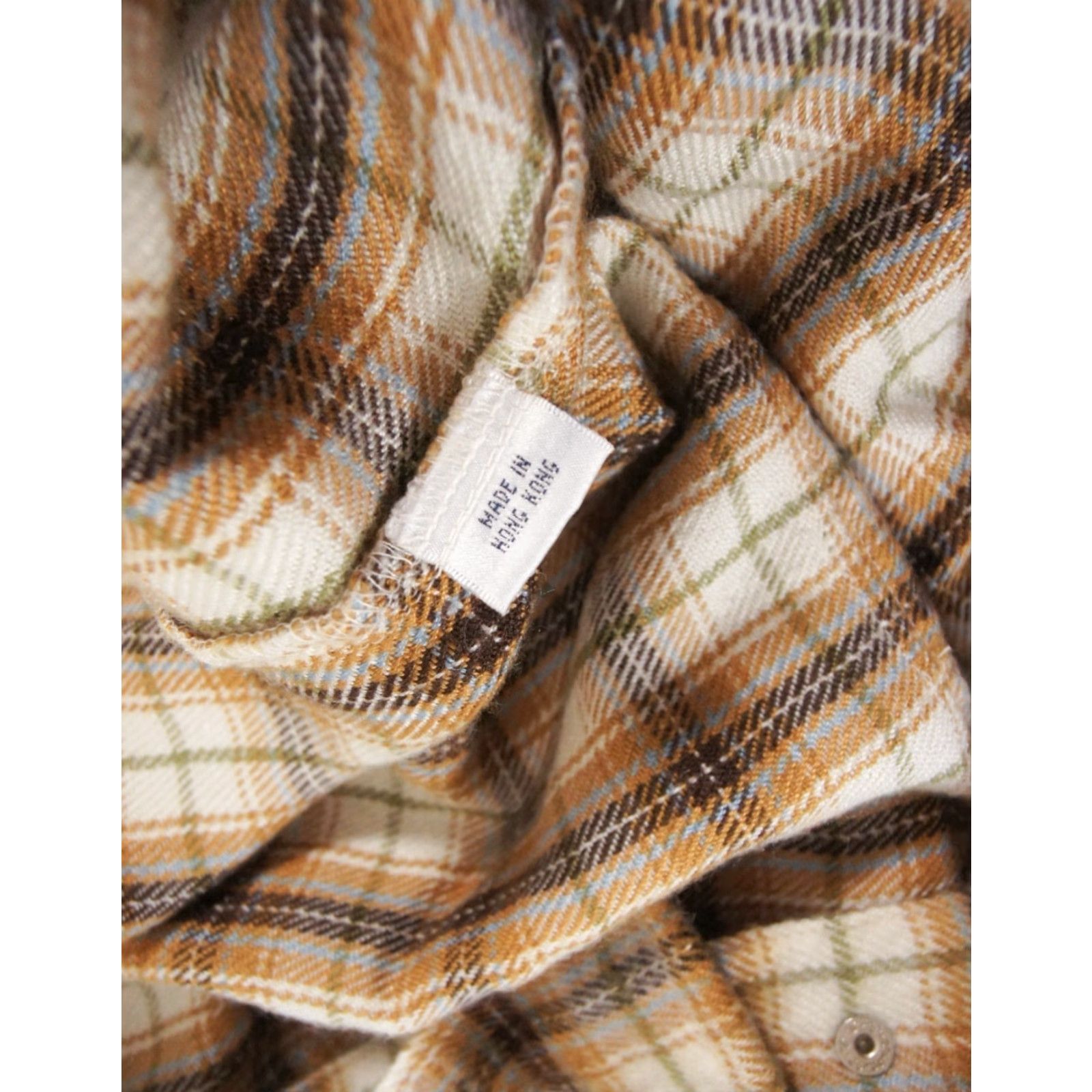Hang Ten VINTAGE Hang Ten Shirt Mens Small Flannel Button Down Snap Long Sleeve Surf Size US S / EU 44-46 / 1 - 7 Thumbnail