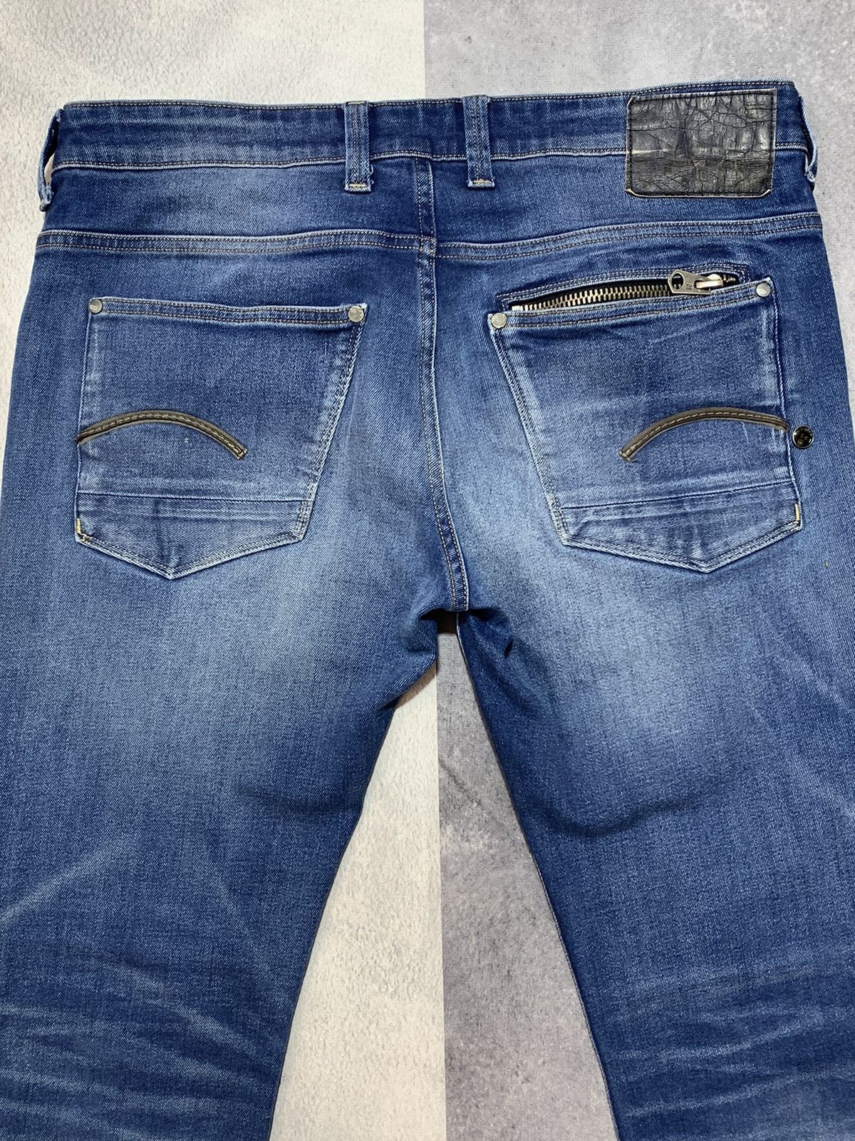 G-Star × Vintage Vintage G-star RAW denim jeans streetwear style size 34x30 Size US 34 / EU 50 - 2 Thumbnail