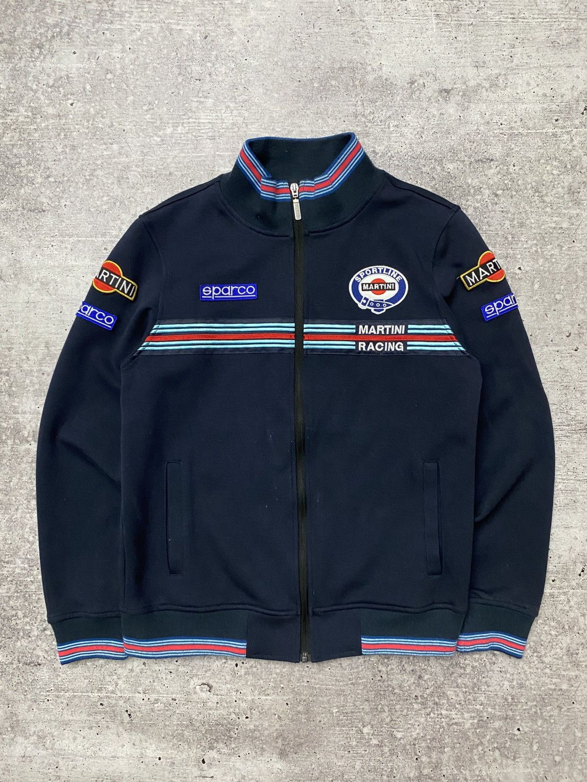 Vintage 🏎️Martini Sportline vintage zip jacket Size US M / EU 48-50 / 2 - 3 Thumbnail