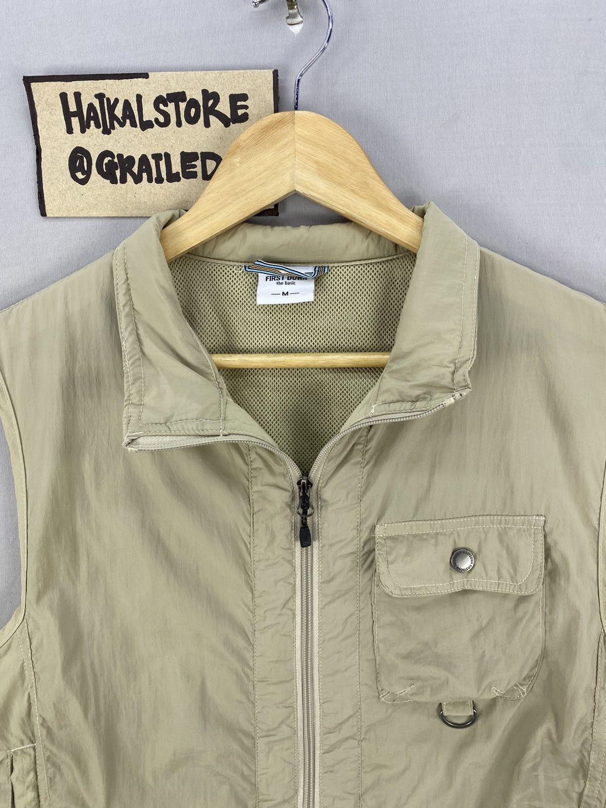 Japanese Brand First Down The Basic Tracey Vest Size US S / EU 44-46 / 1 - 7 Thumbnail