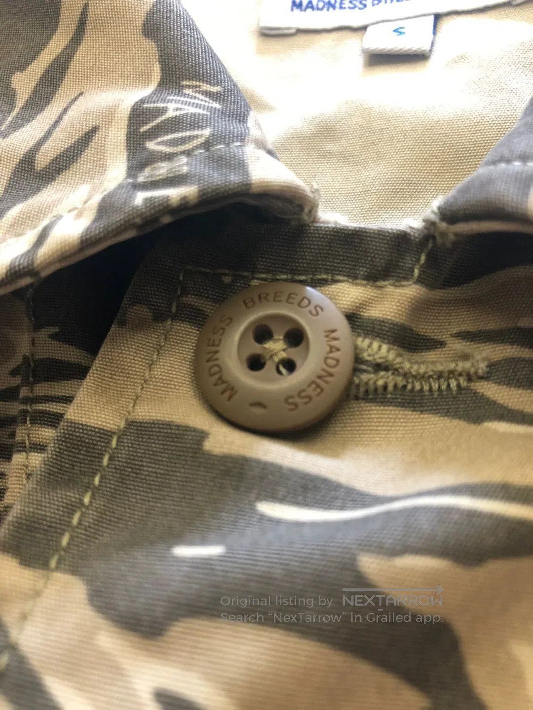 Madness Madness Tiger Stripe Camo Jacket. Size US S / EU 44-46 / 1 - 6 Thumbnail
