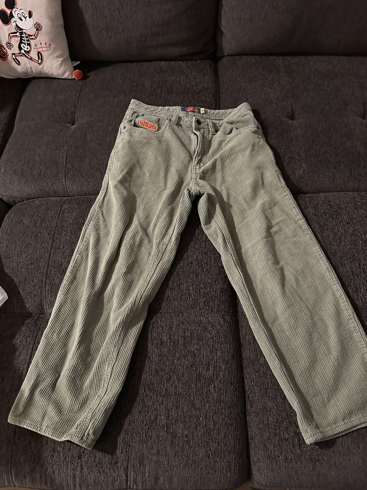 Empyre Vintage Empyre Corduroy Relax Baggy Pants Skate Green Size US 28 / EU 44 - 1 Thumbnail