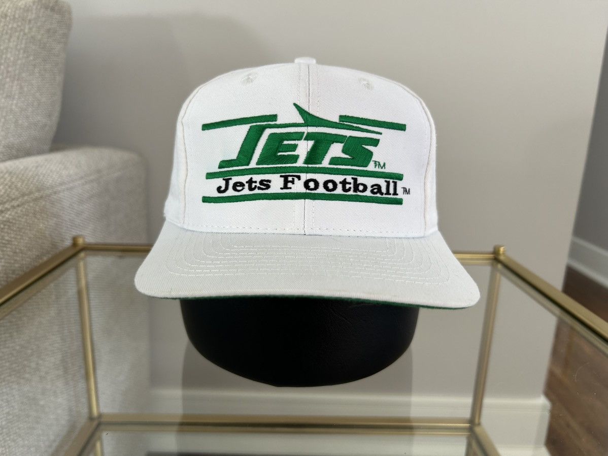 The Game Vintage New York Jets Split Bar snapback Hat Size ONE SIZE - 1 Thumbnail