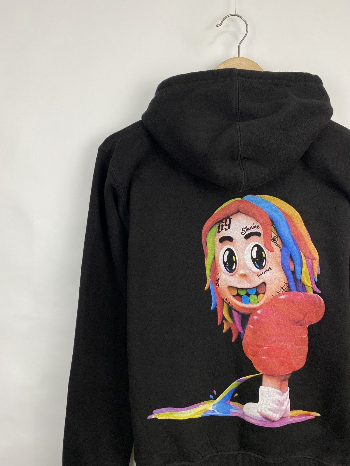 🇺🇸 69 6ix9ine Rap Y2K Hoodie XXXTENTACION Travis Scott Style