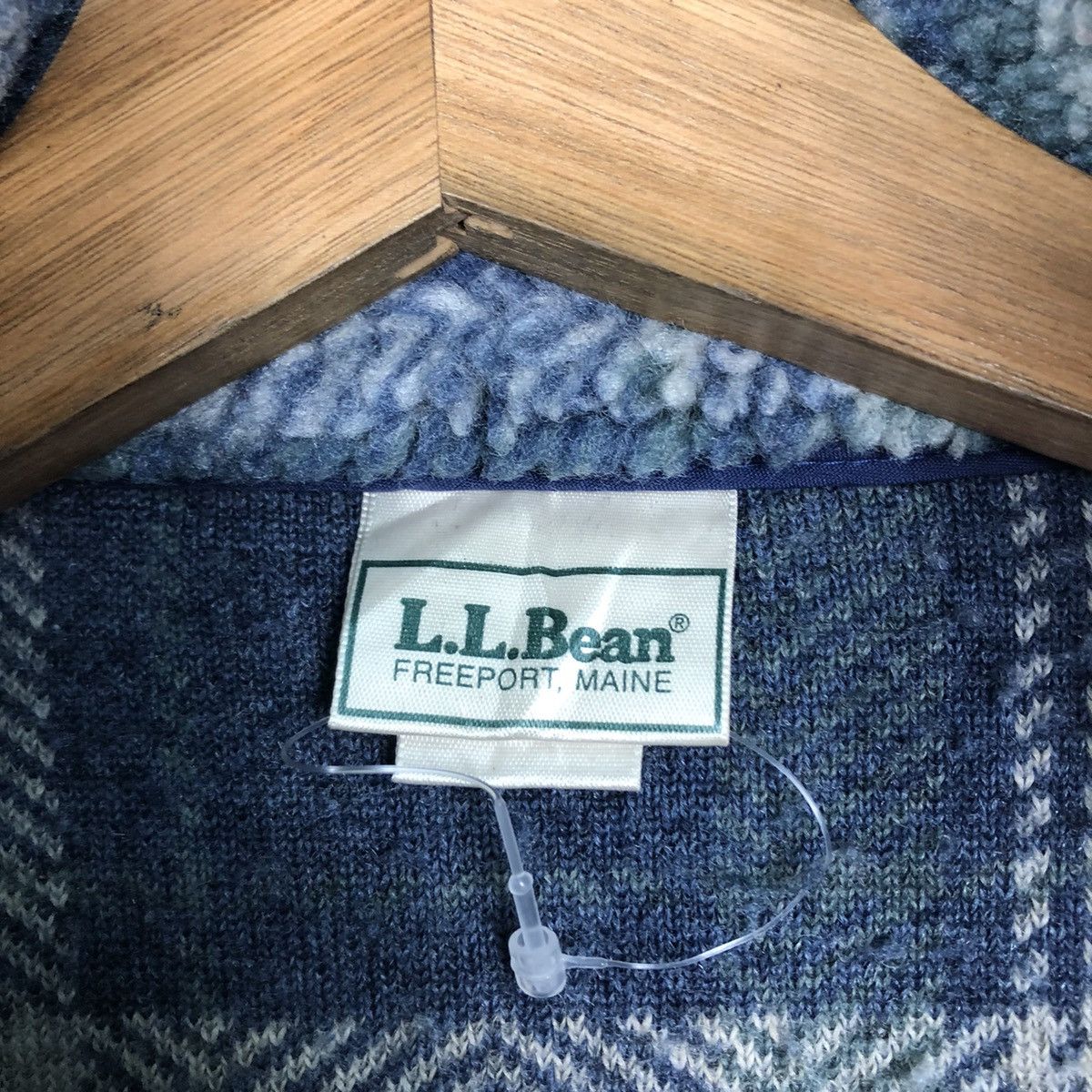 Japanese Brand 📌VINTAGE DIP PILE SHERPA FLEECE JACKET LL BEAN FOR KIDS Size US M / EU 48-50 / 2 - 14 Thumbnail