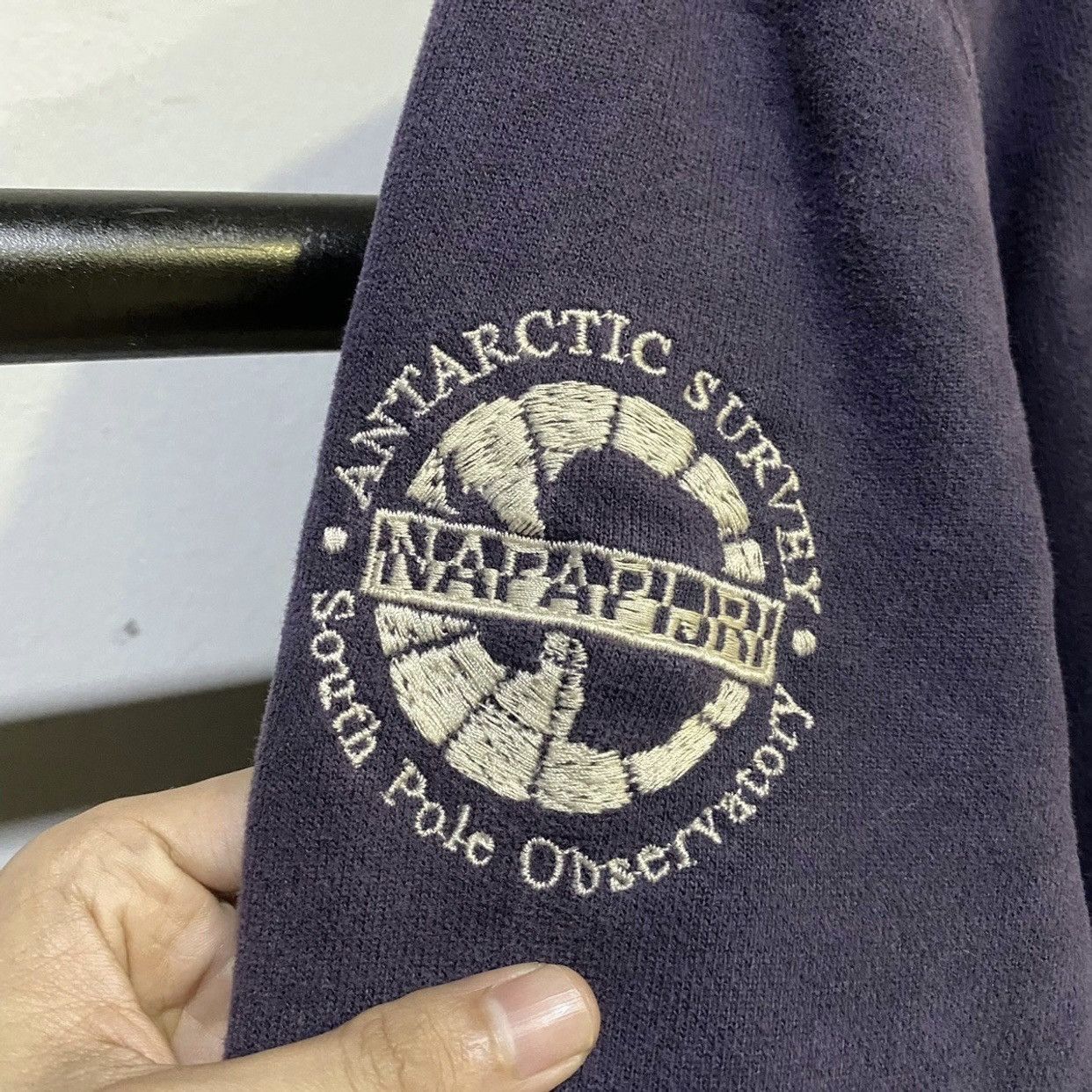 Napapijri × Vintage Napapijri Antartic Survey Sweater Size US M / EU 48-50 / 2 - 4 Thumbnail