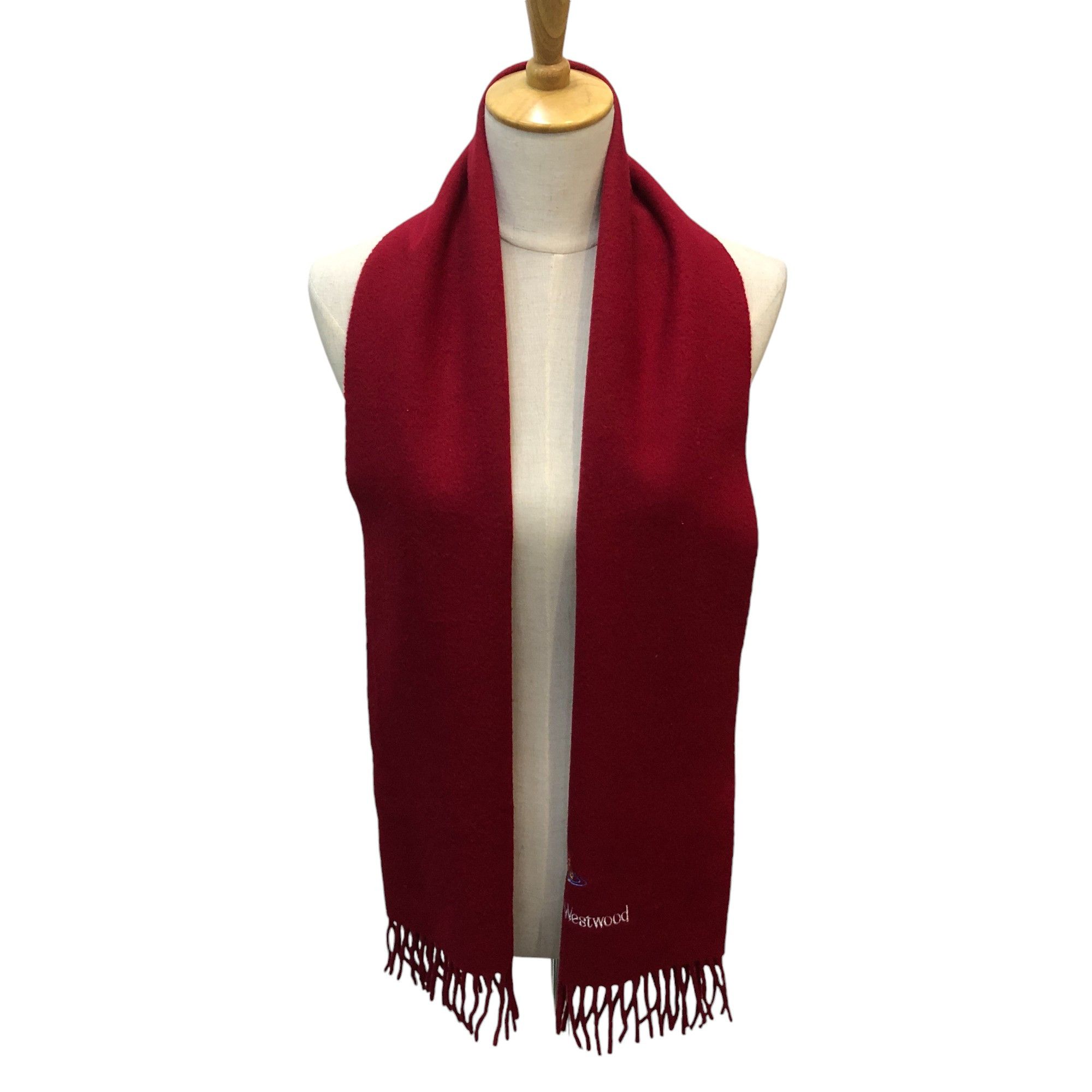 Vivienne Westwood Vivienne Westwood Wool Scarf Muffler V2912 Size ONE SIZE - 3 Thumbnail