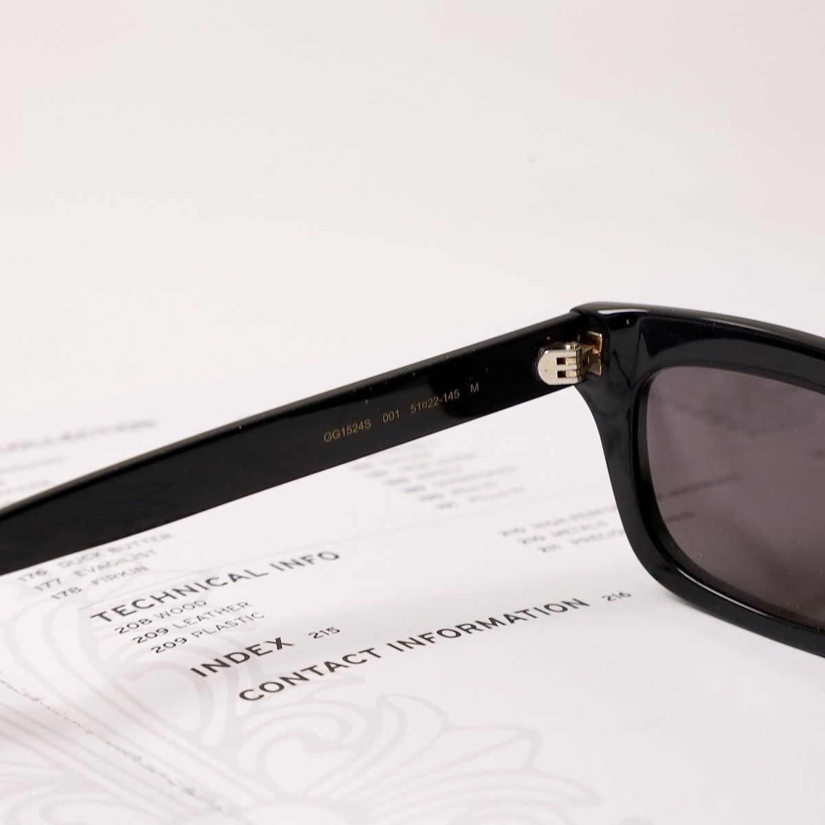 Gucci GUCCI GG1524S SUNGLASSES Size ONE SIZE - 4 Thumbnail