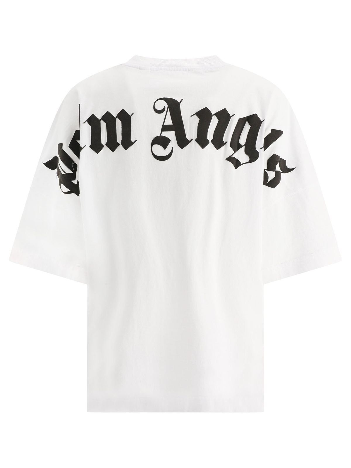 Palm Angels White Palm Angels Logo Tee Big Size US M / EU 48-50 / 2 - 1 Thumbnail