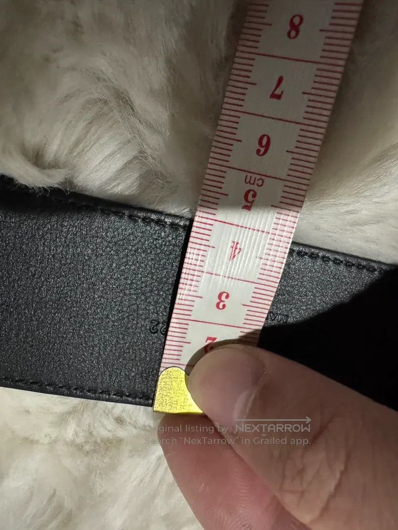 Saint Laurent Paris Saint Laurent Paris size 90 Double Ring Leather Belt Size ONE SIZE - 6 Thumbnail