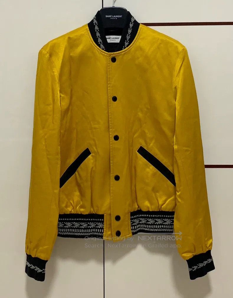 Saint Laurent Paris Saint Laurent Paris Golden Ethnic Braided Jacket Size US S / EU 44-46 / 1 - 1 Thumbnail