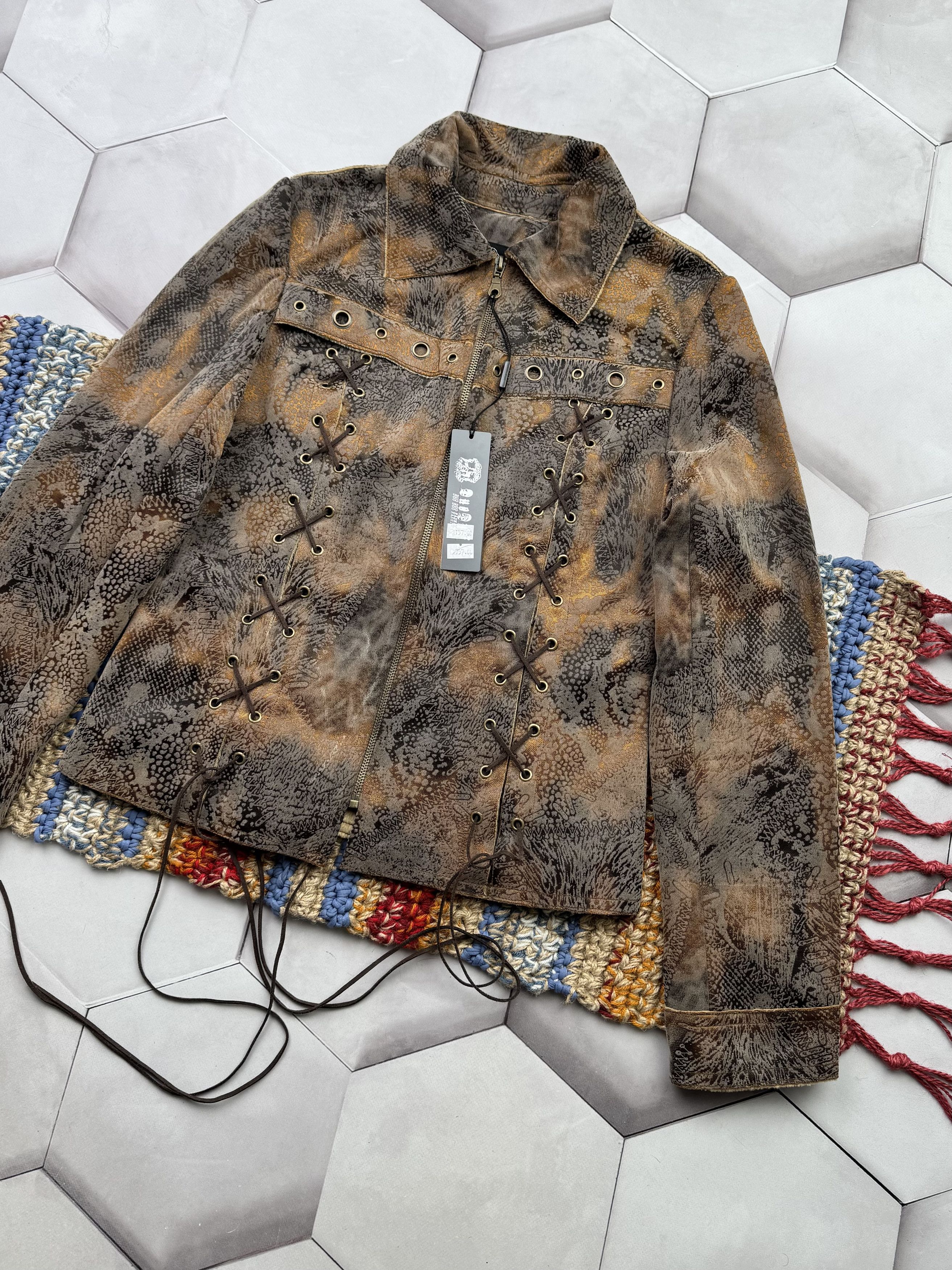 Vintage Vintage Cropped Faded Jacket Size S / US 4 / IT 40 - 3 Thumbnail