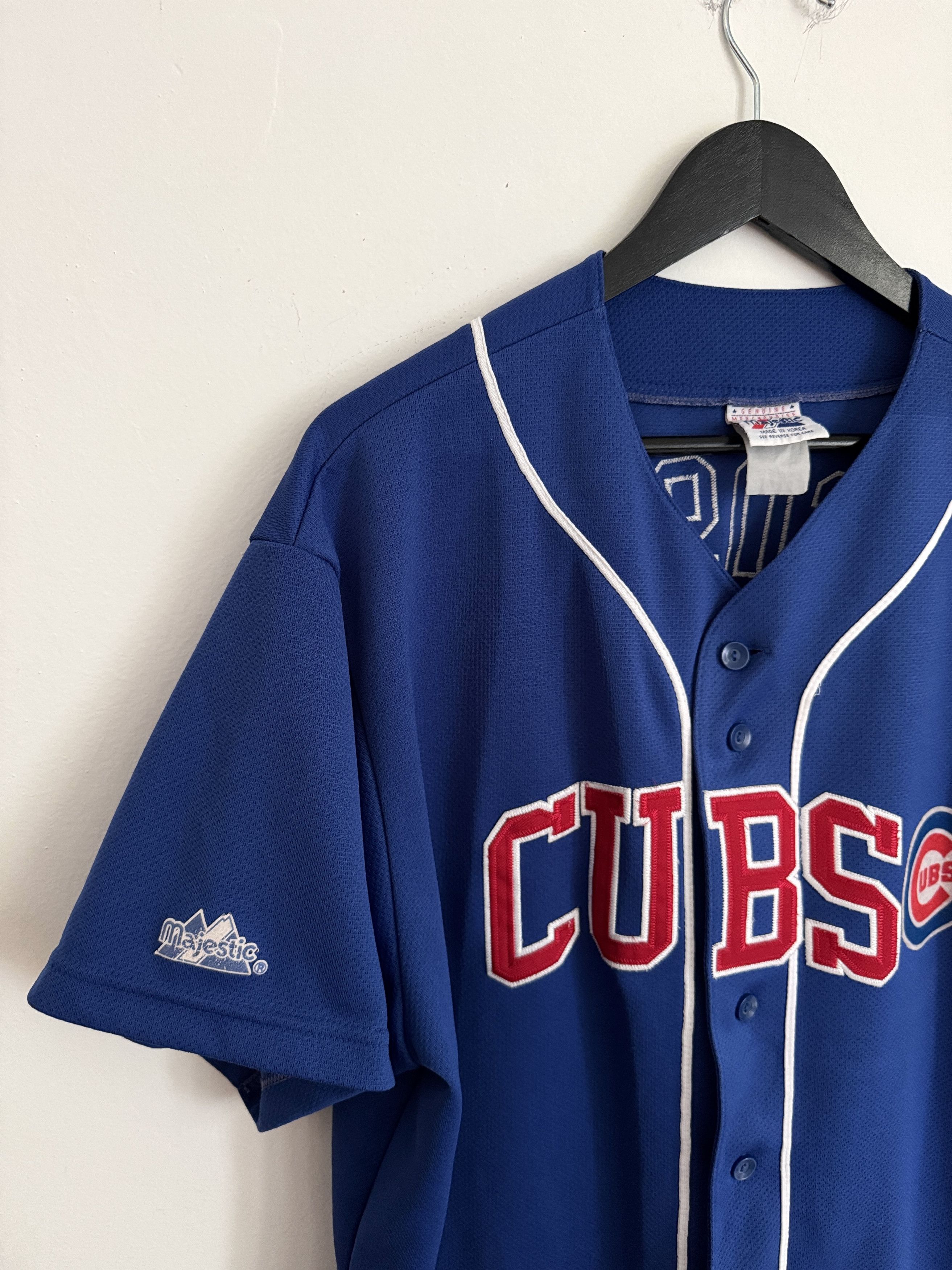 Majestic Vintage Sammy Sosa Chicago Cubs Majestic MLB Jersey Korea Size US XL / EU 56 / 4 - 2 Thumbnail