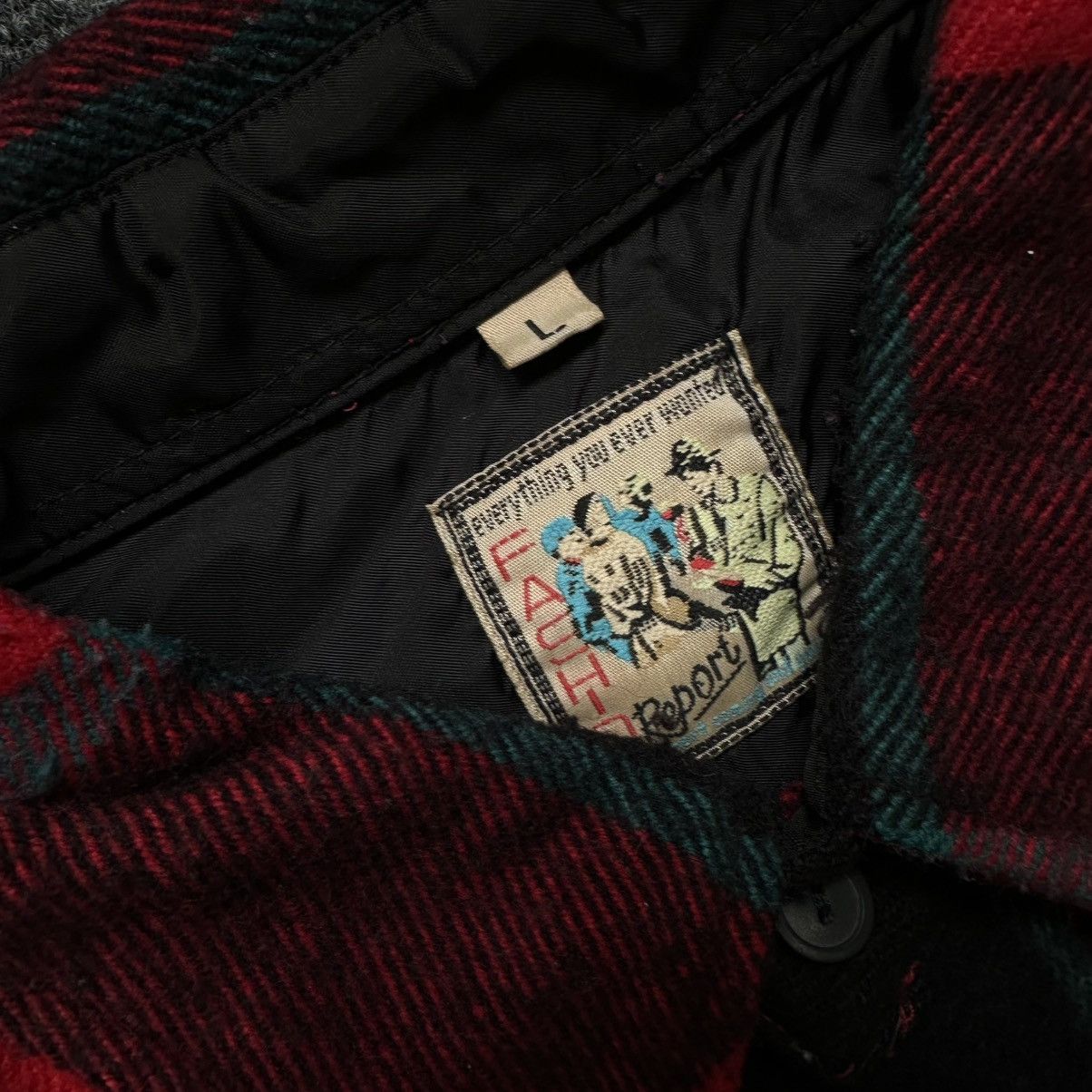 Grailed VTG Flannel Plaid Shirt Button Up Fashion Report Size L Y2K Size US L / EU 52-54 / 3 - 11 Thumbnail