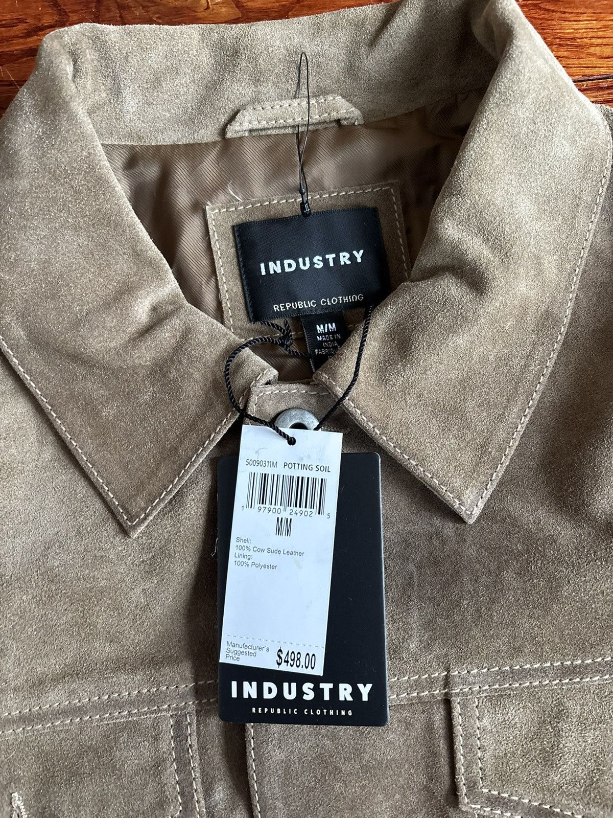 Other Suede Leather Jacket brand new with tags Size US M / EU 48-50 / 2 - 3 Thumbnail