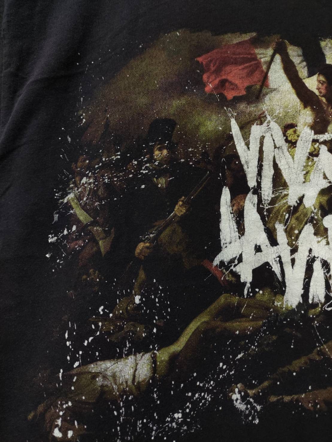 Band Tees Vtg 00's Coldplay " Viva La Vida " Album Promo Tour T-Shirt Size US M / EU 48-50 / 2 - 4 Thumbnail
