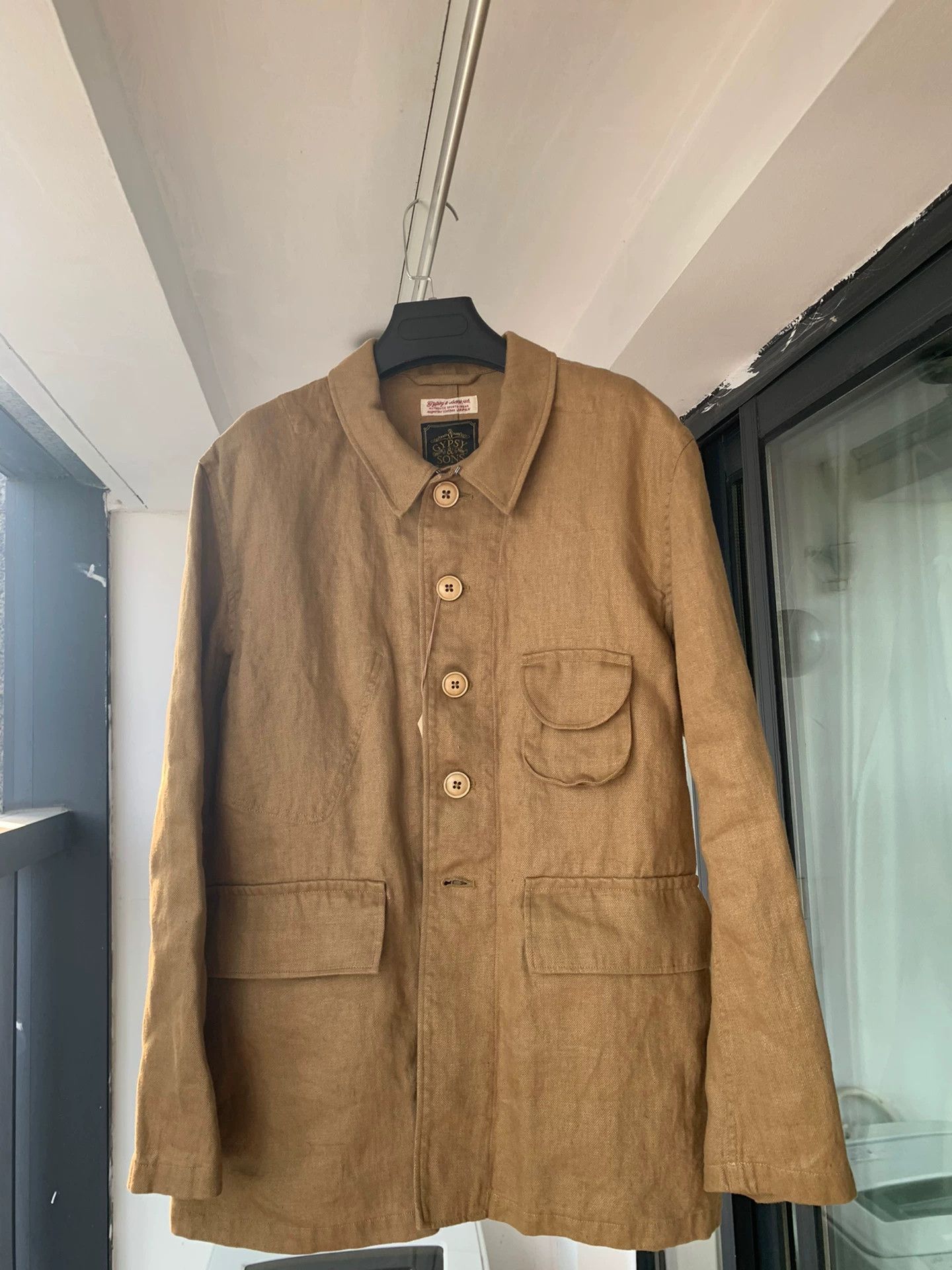 Japanese Brand Gypsy Sons Brown Trench Coat Size US M / EU 48-50 / 2 - 1 Thumbnail
