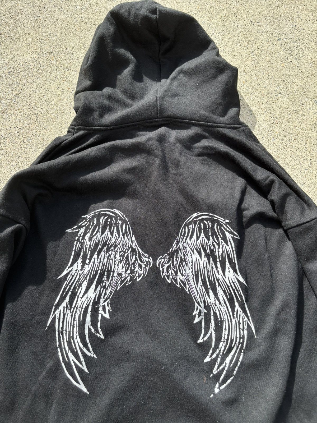 Japanese Brand Ank Rouge Evil Angel Japanese Gothic Vkei Grunge Punk Hoodie Size US XXL / EU 58 / 5 - 5 Thumbnail