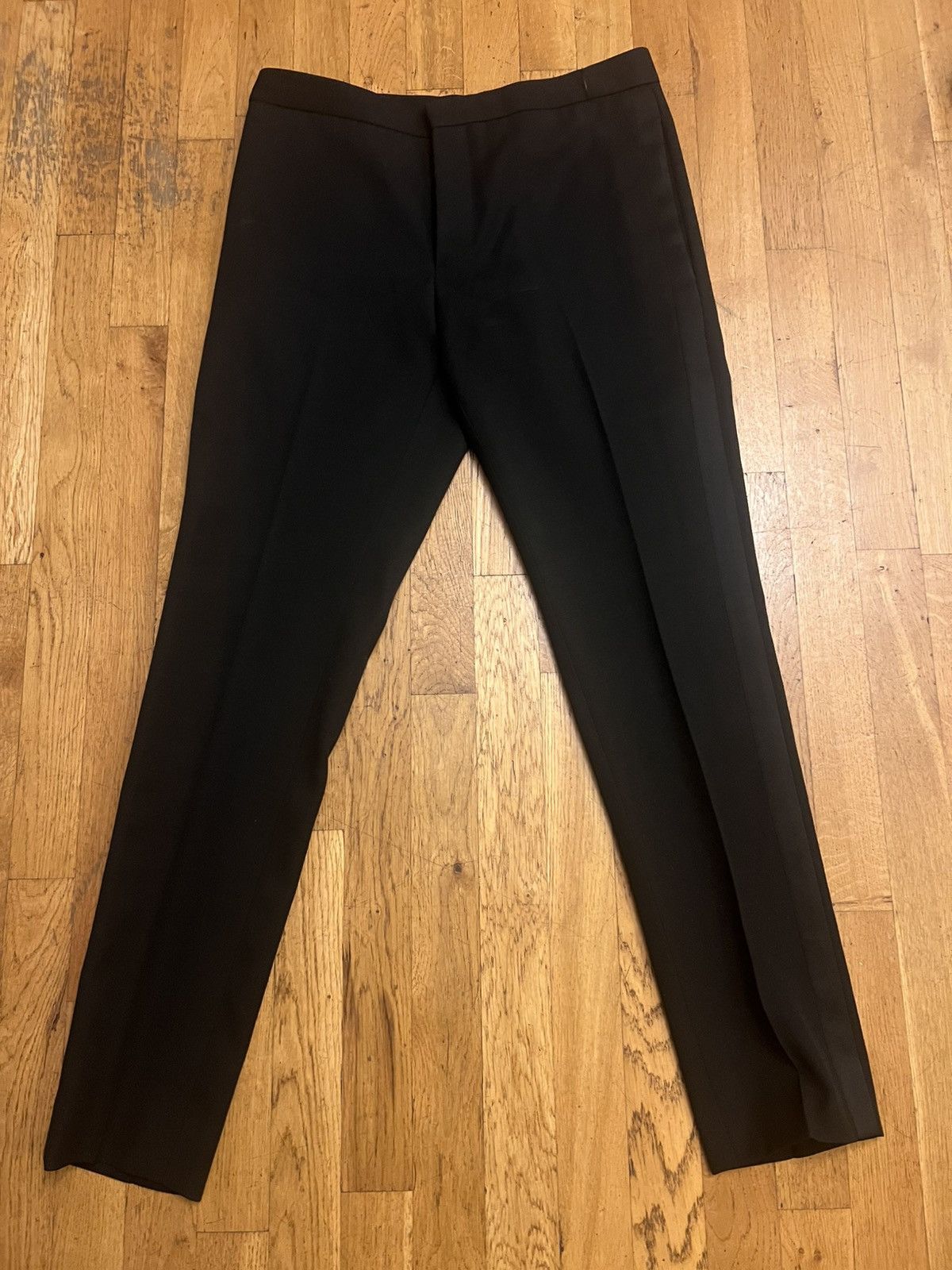 Saint Laurent Paris Saint Laurent Paris trousers pants wool Size US 32 / EU 48 - 1 Thumbnail
