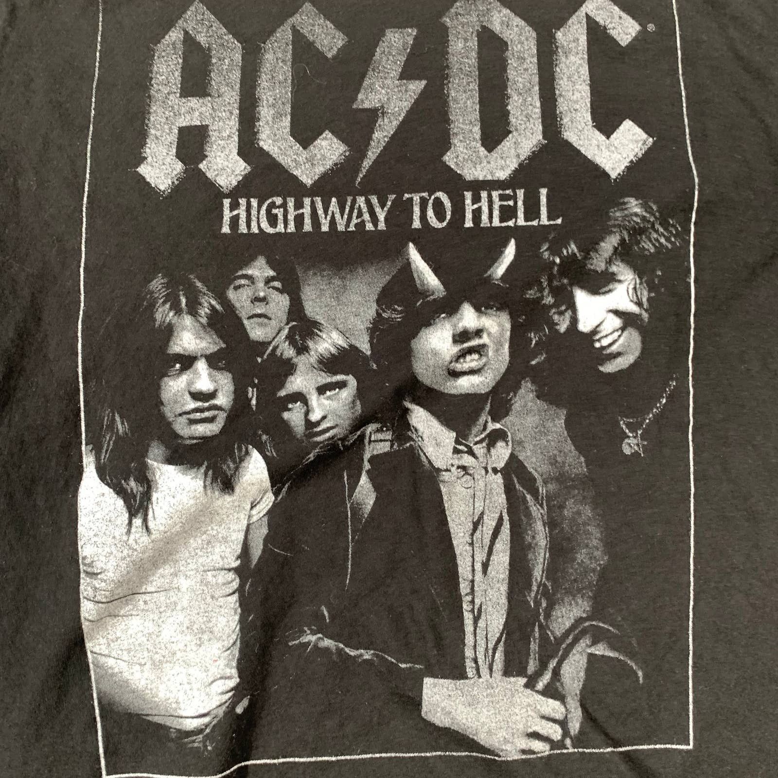Other AC/DC Highway to Hell Shirt Adult Medium Black Short Sleeve Size US M / EU 48-50 / 2 - 7 Thumbnail