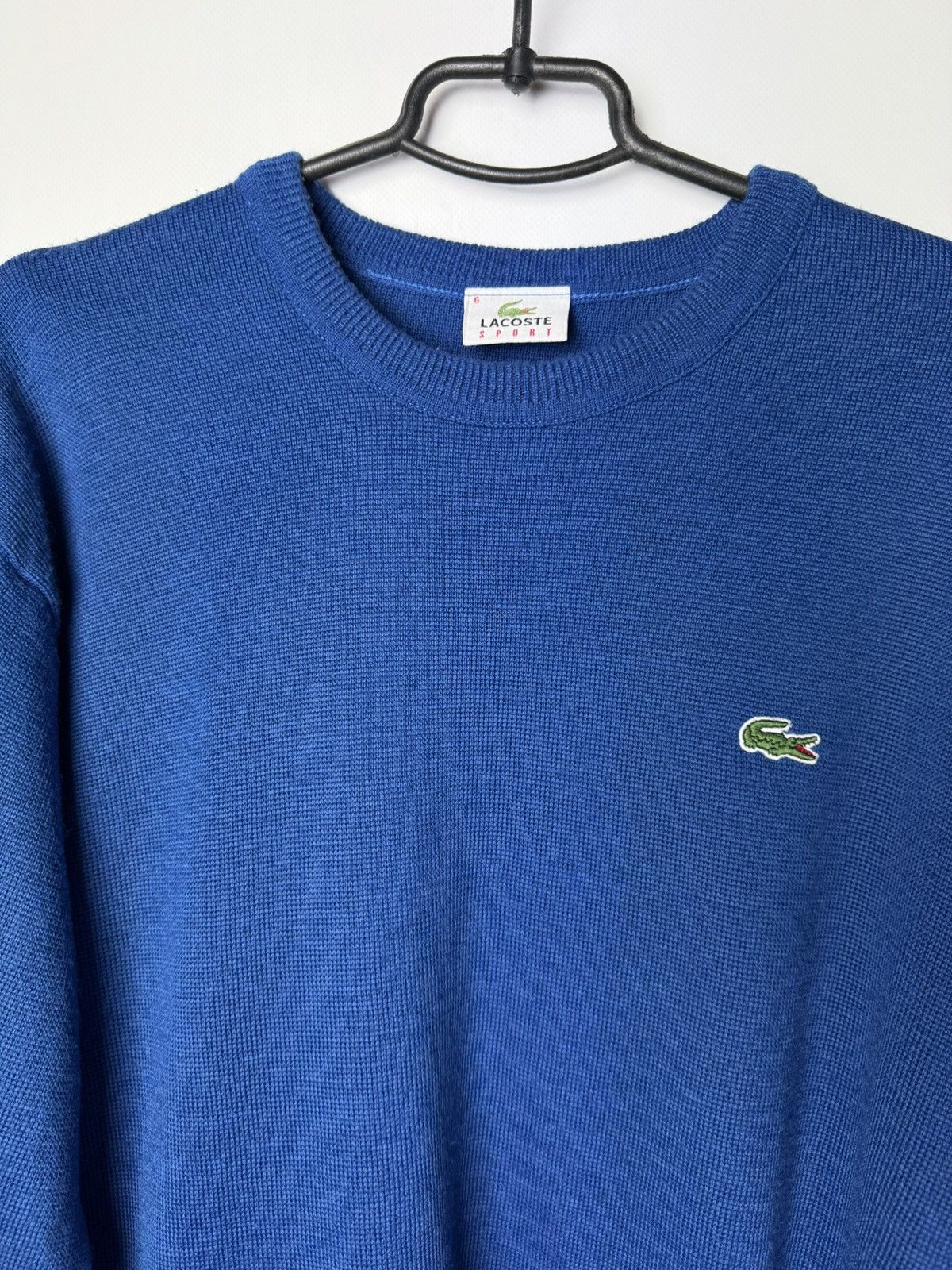 Other Vintage 90s Lacoste Wool Crewneck Knit Sweater size 6 Size US XL / EU 56 / 4 - 3 Thumbnail