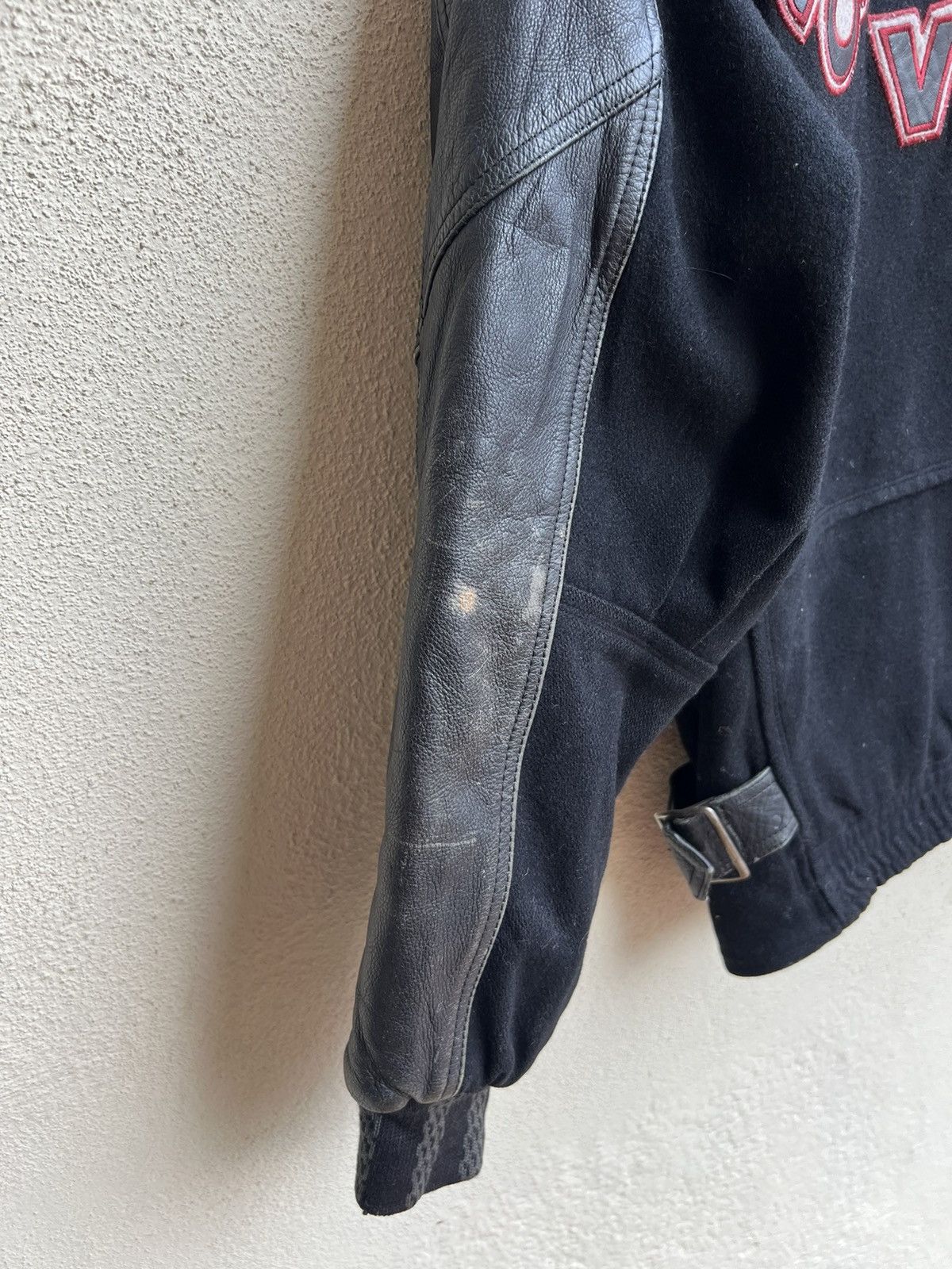 Leather Vintage Arrston Volaju Japan Distress Hybrid Leather Jacket Size US M / EU 48-50 / 2 - 18 Thumbnail