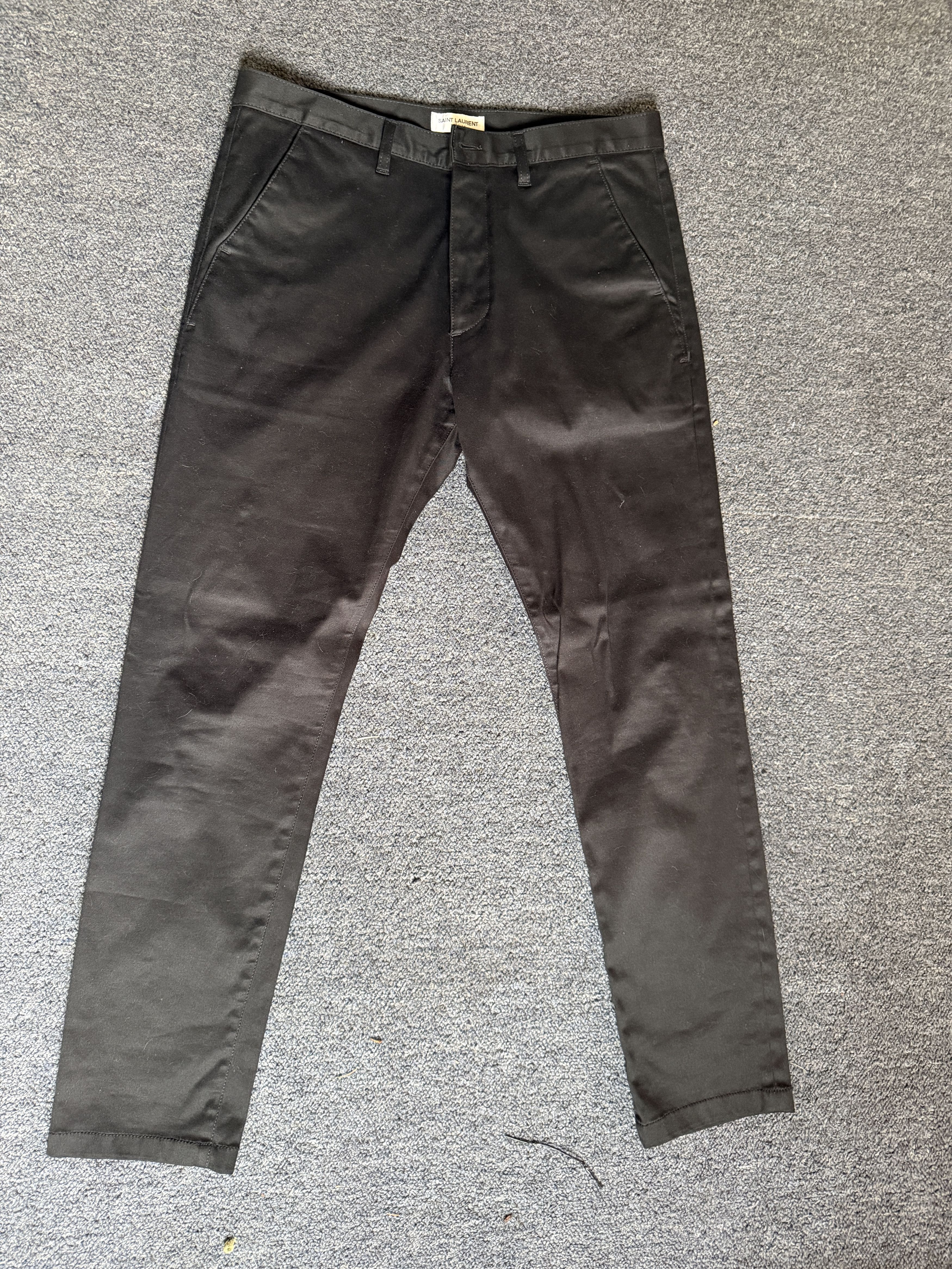 Saint Laurent Paris Saint Laurent Paris 2019 Black Chino | Grailed