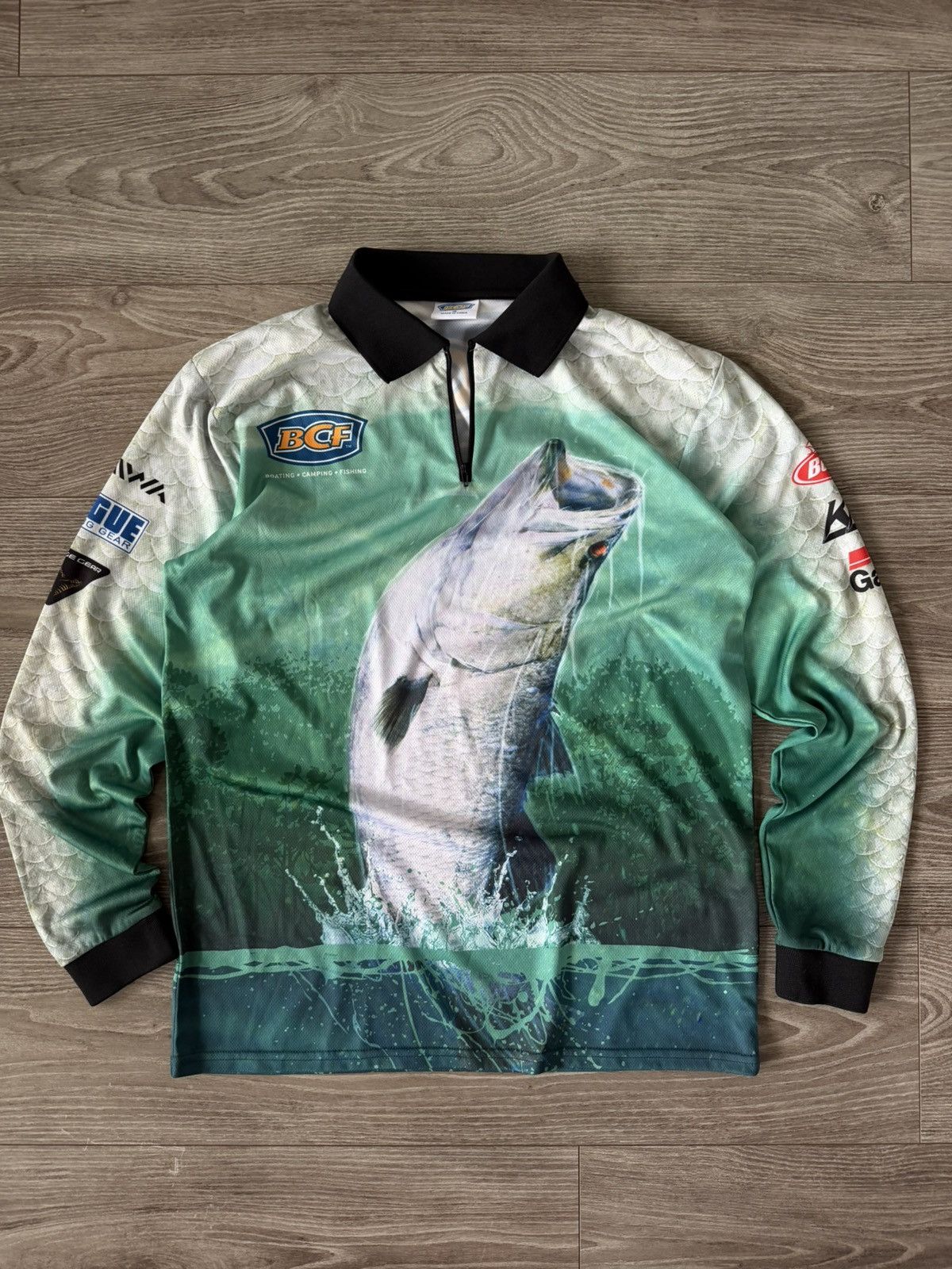 Other Rare Fishing Kato Berkley Long Sleeve Lite BCF Big Fish Size US S / EU 44-46 / 1 - 10 Thumbnail