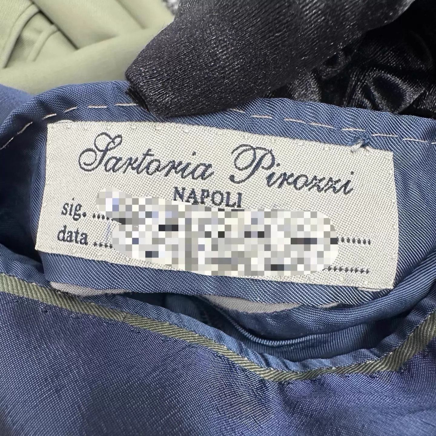 Other Sartoria Pirozzi Napoli Bespoke Handmade Suit 48-50 Size 48R - 6 Thumbnail