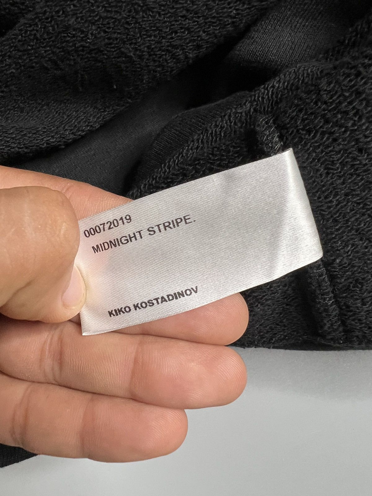 Kiko Kostadinov Kiko Kostadinov F/W19 Midnight Stripe Hoodie Size US L / EU 52-54 / 3 - 12 Thumbnail
