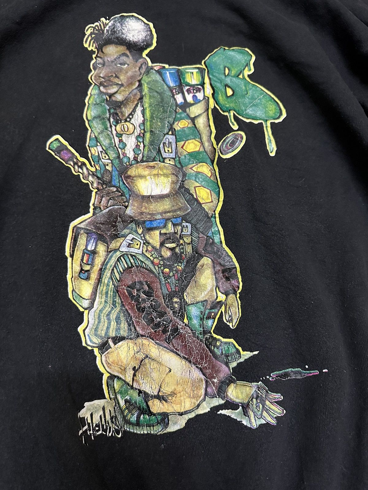 Band Tees × Rap Tees × Vintage Vintage 90’s Conart Hoodies Big Logo Design Rap band Size US L / EU 52-54 / 3 - 7 Thumbnail