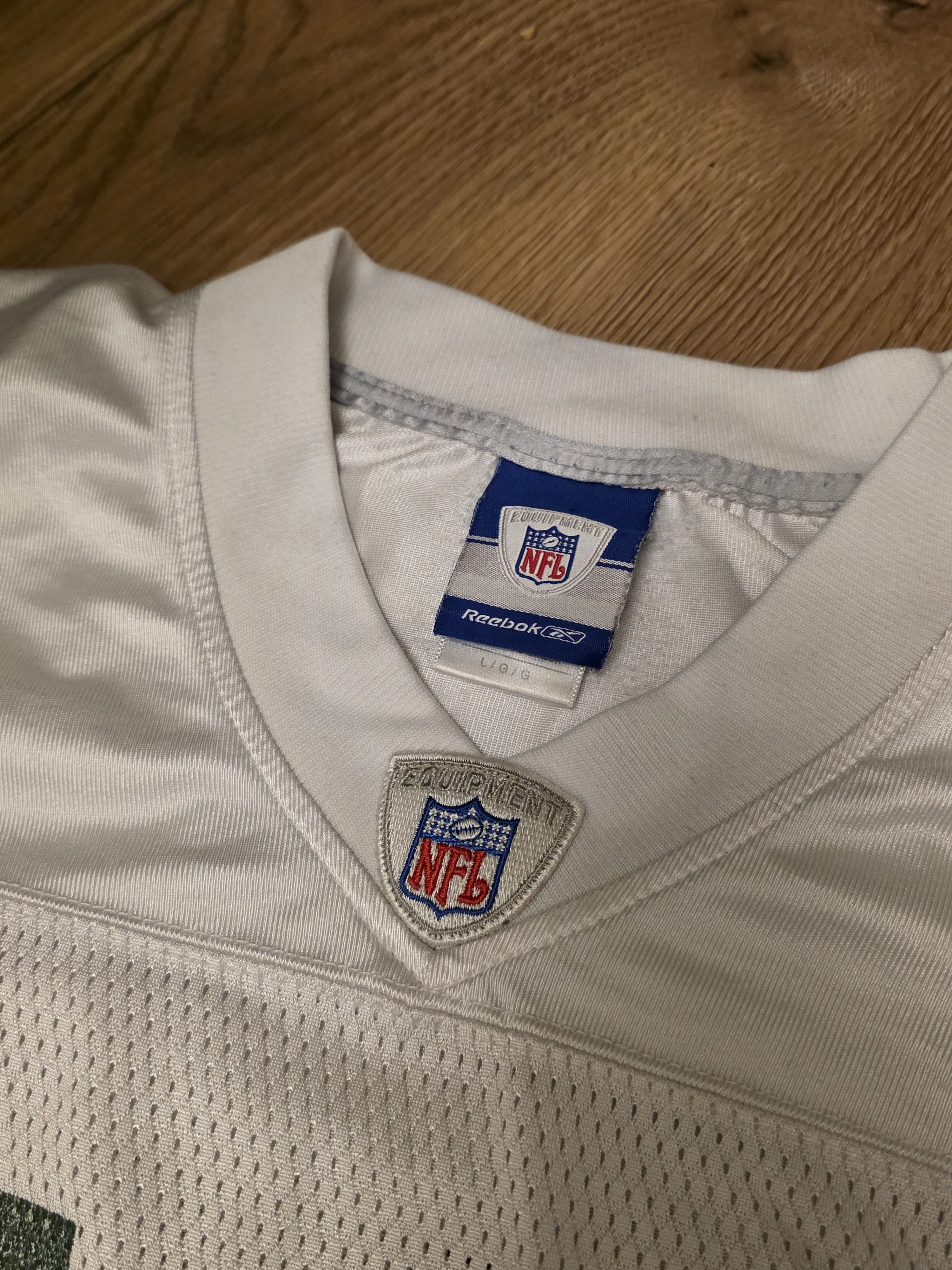 Reebok NFL shirt Reebok ny jets pennington size L Size US L / EU 52-54 / 3 - 3 Thumbnail