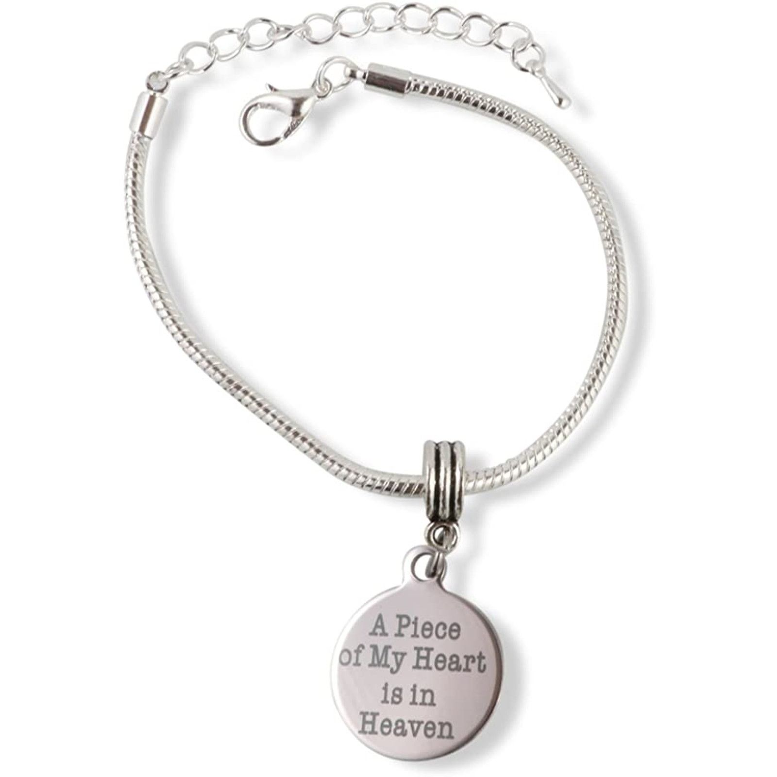 & Other Stories A Piece My Heart Bracelet | Stainless Steel Chain Bracelet Size ONE SIZE - 1 Thumbnail