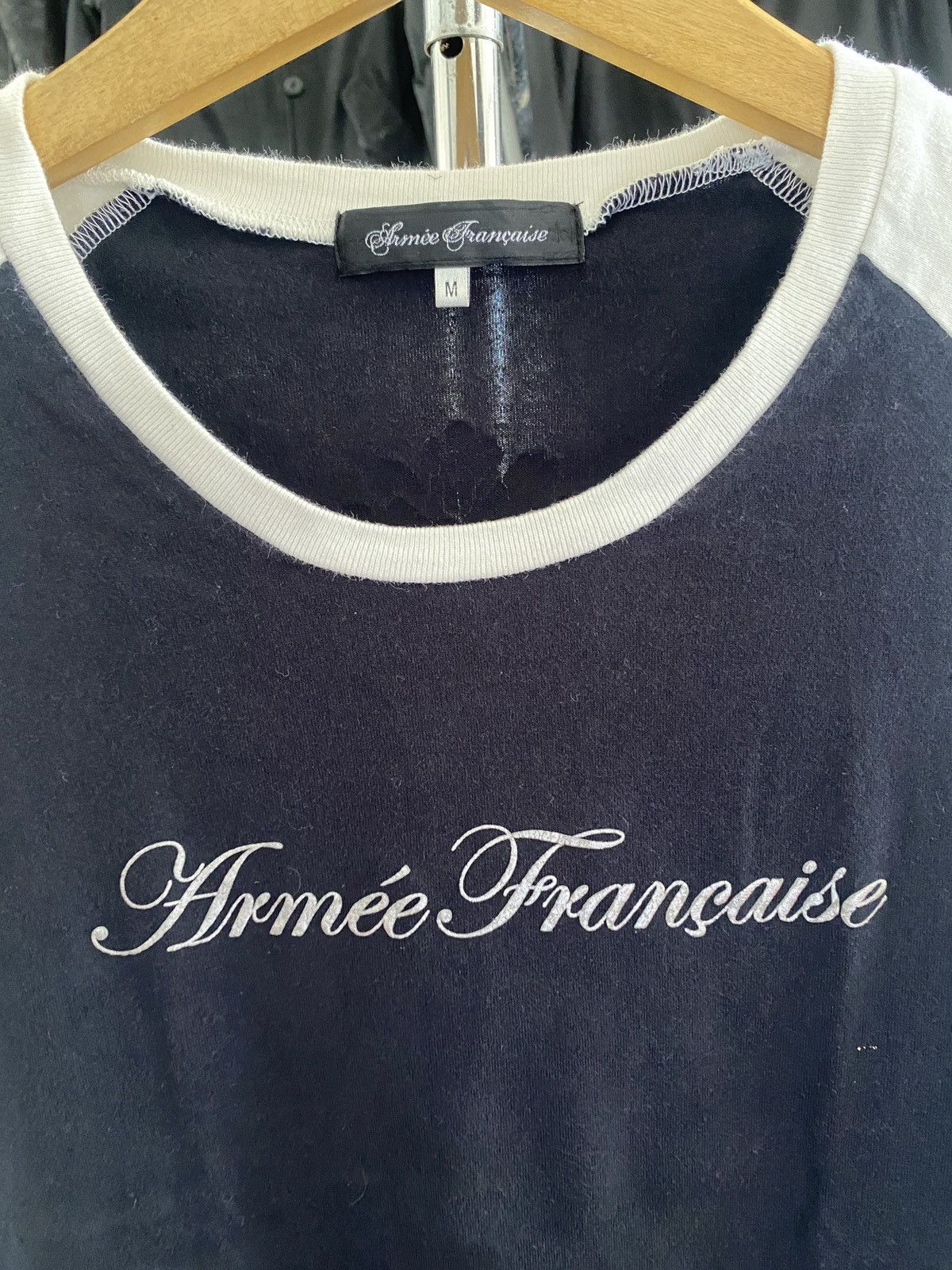 Maison Margiela Armee Francaise Skull Cross Poem LONGSLEEVE TEE Size US M / EU 48-50 / 2 - 6 Thumbnail