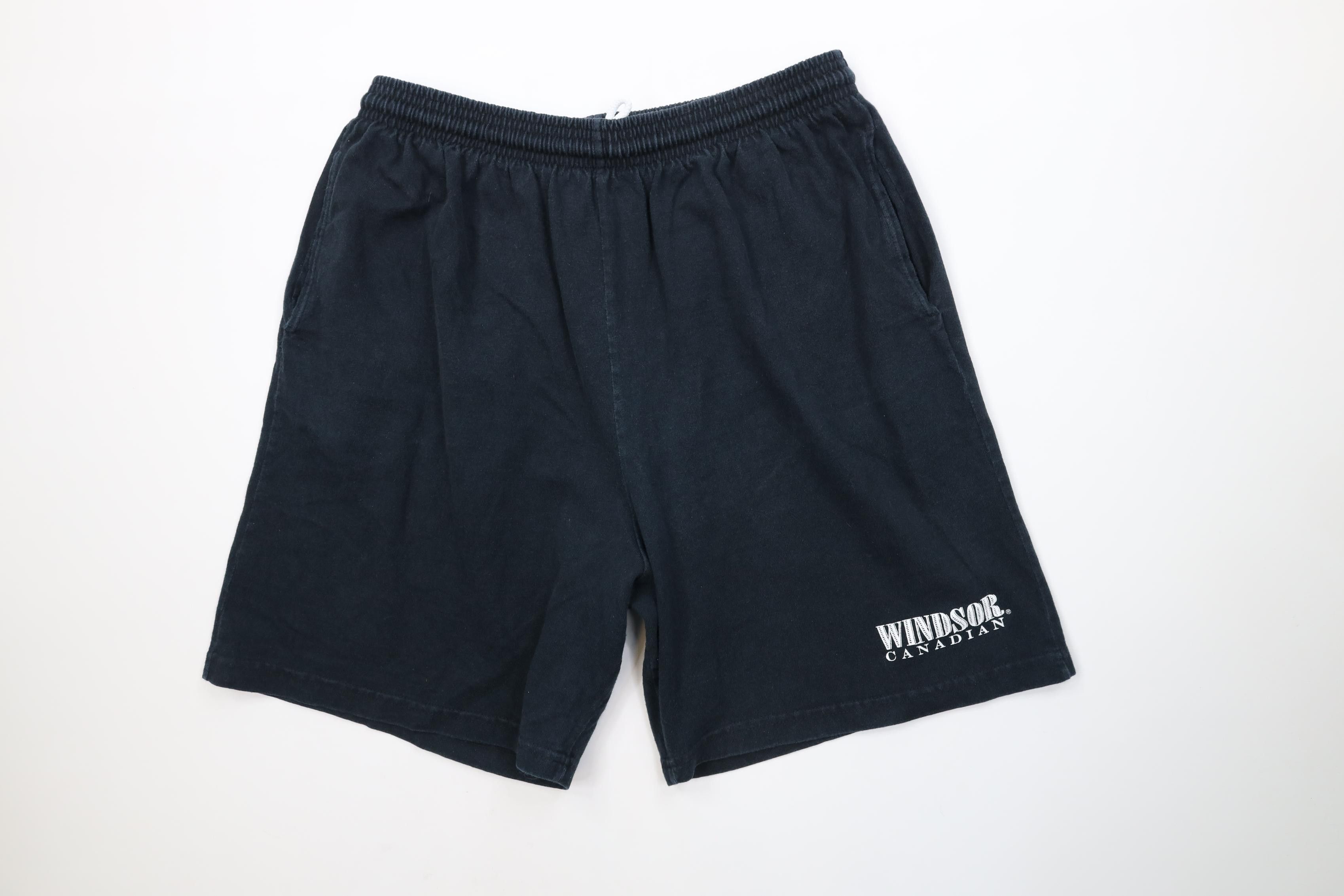 Vintage Vintage 90s Streetwear Windsor Canadian Whisky Shorts Cotton Size US 36 / EU 52 - 1 Thumbnail