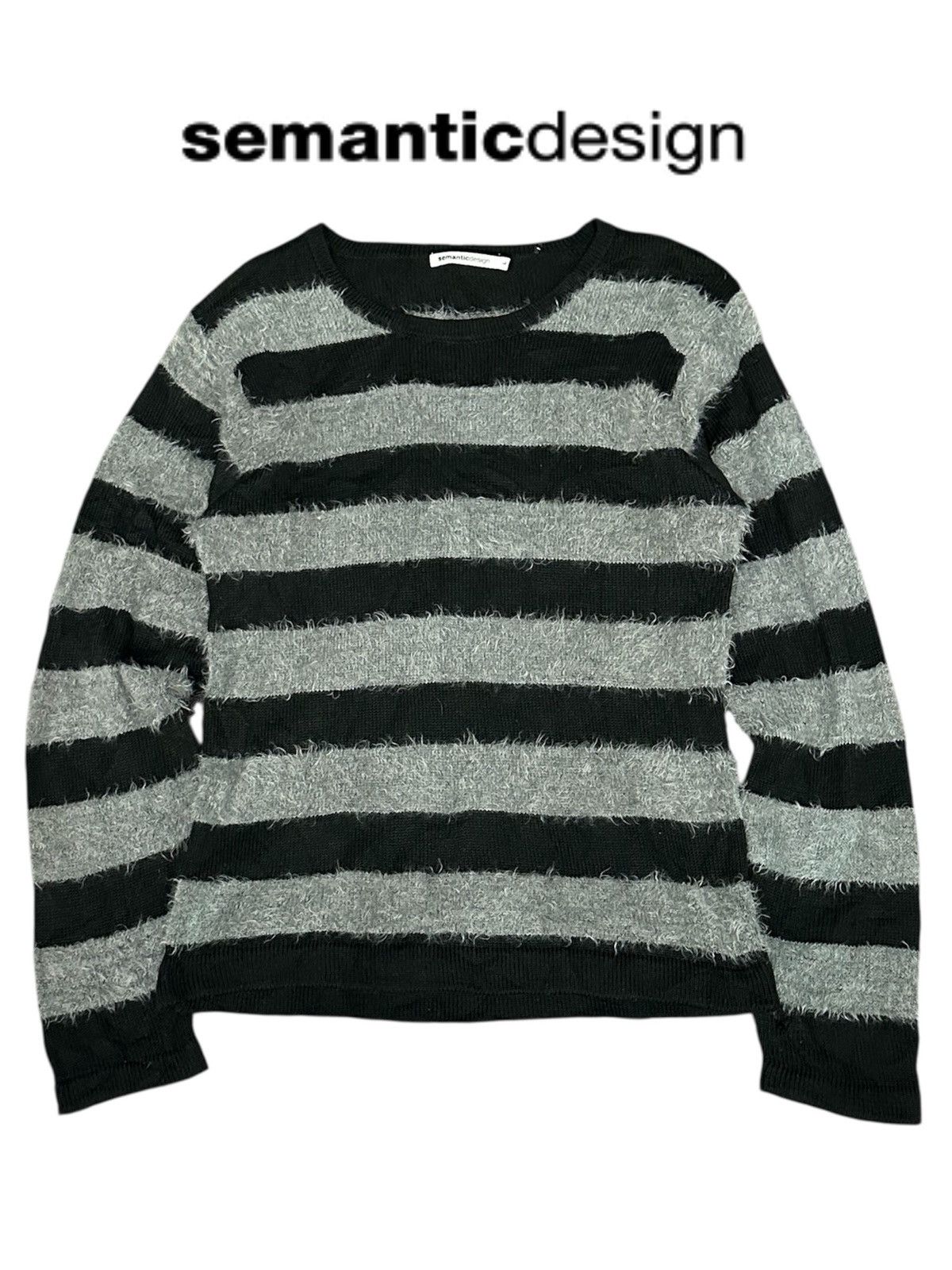 Semanticdesign Stripe Mohair Knitwear