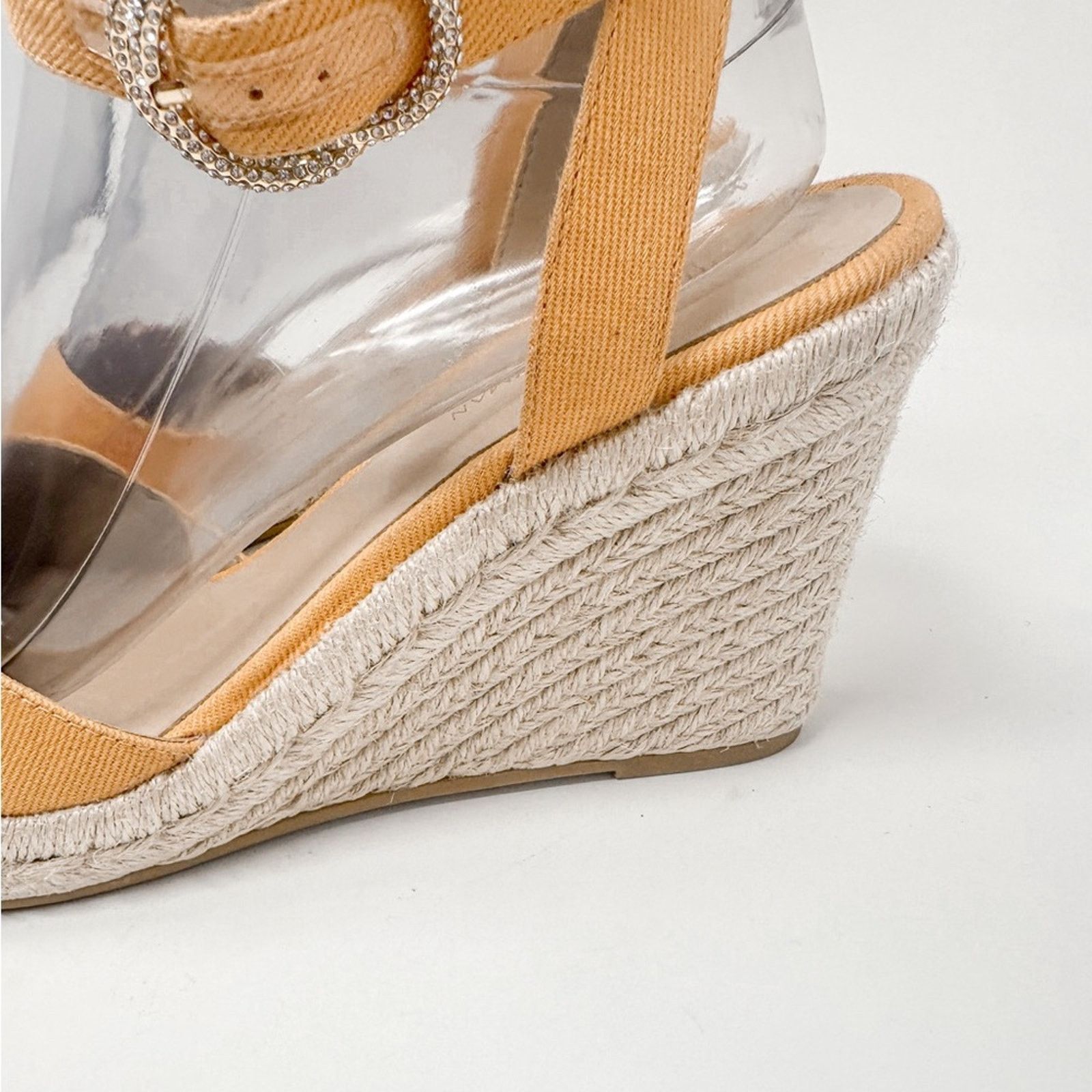 Stuart Weitzman Stuart Weitzman Mango Espadrille Wedge Sandal, NEW, Size 9 Size US 9 / IT 39 - 4 Thumbnail