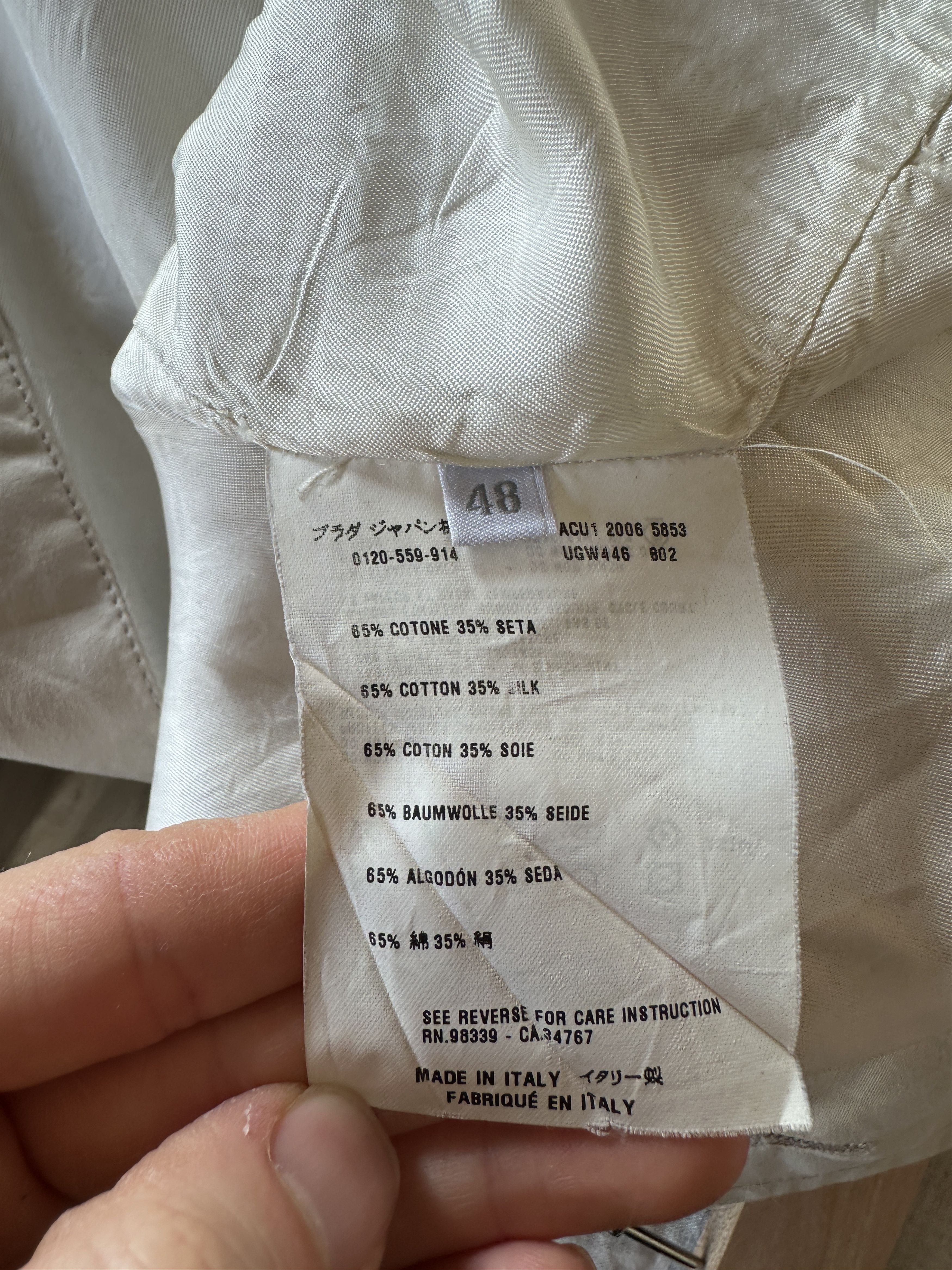 Prada Prada Trench Coat Size US M / EU 48-50 / 2 - 9 Thumbnail