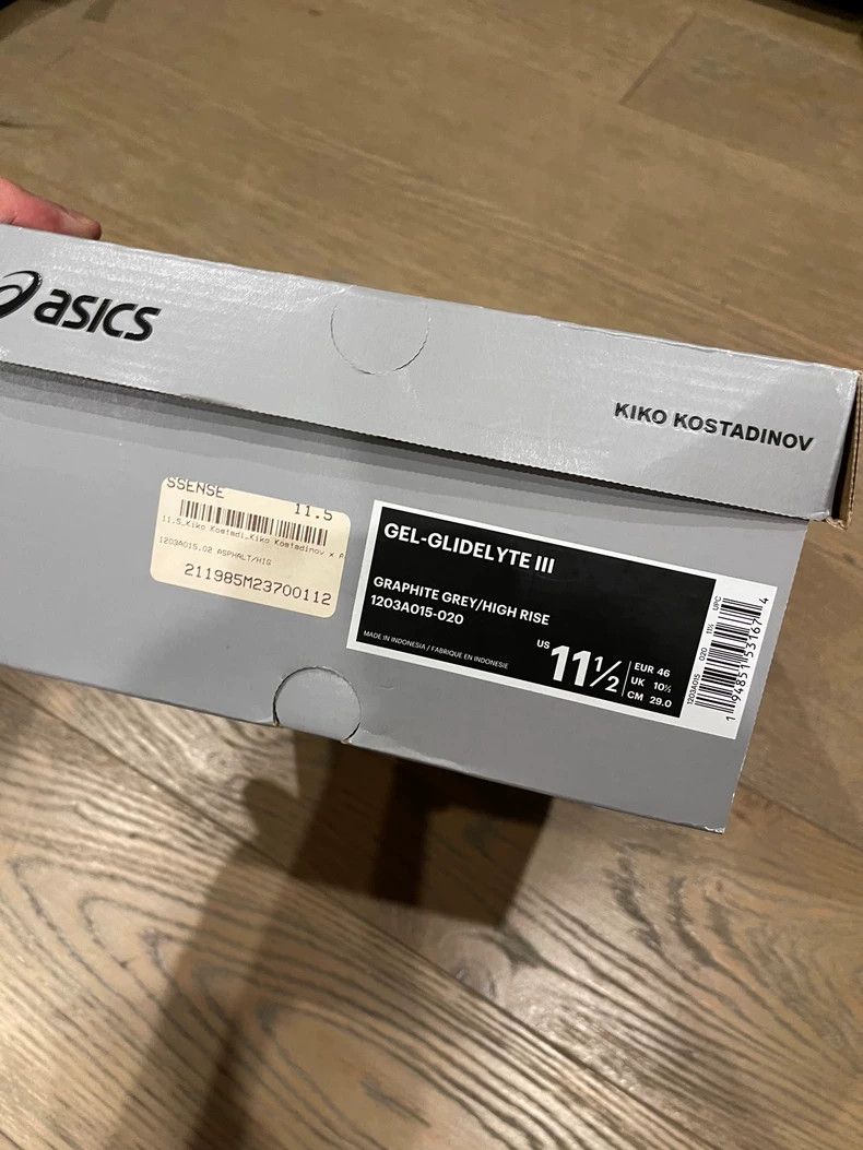 Kiko Kostadinov KIKO KOSTADINOV Asics Gel-Glidelyte Sports Shoes 2505-Next Size US 9.5 / EU 42-43 - 8 Thumbnail