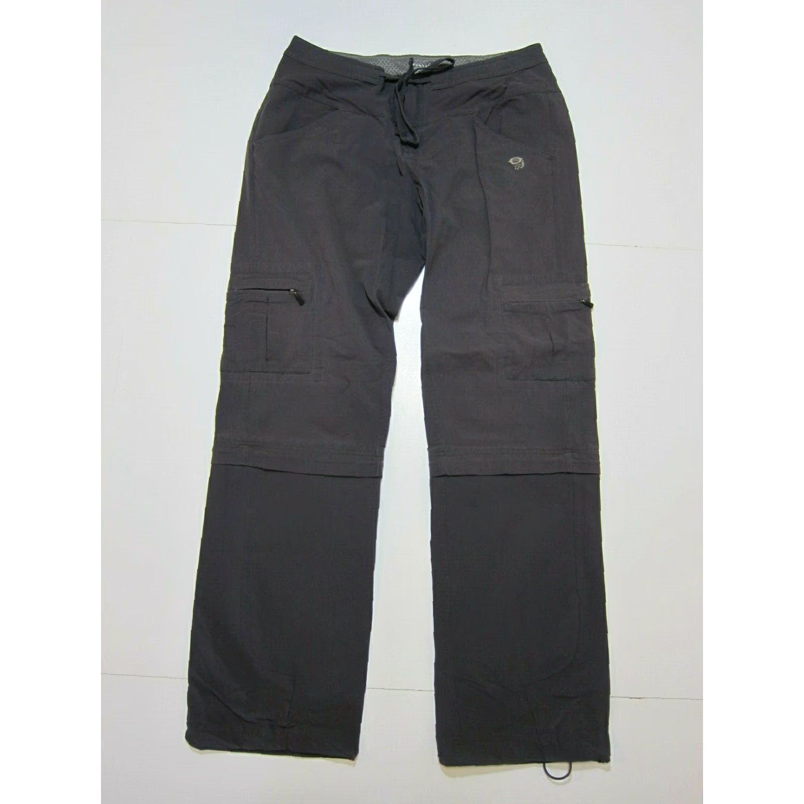 Mountain Hardwear Mountain Hardwear Nylon Stretch Grey Hike Travel Convertible Cargo Pant Women 6 Size 28" / US 6 / IT 42 - 7 Thumbnail