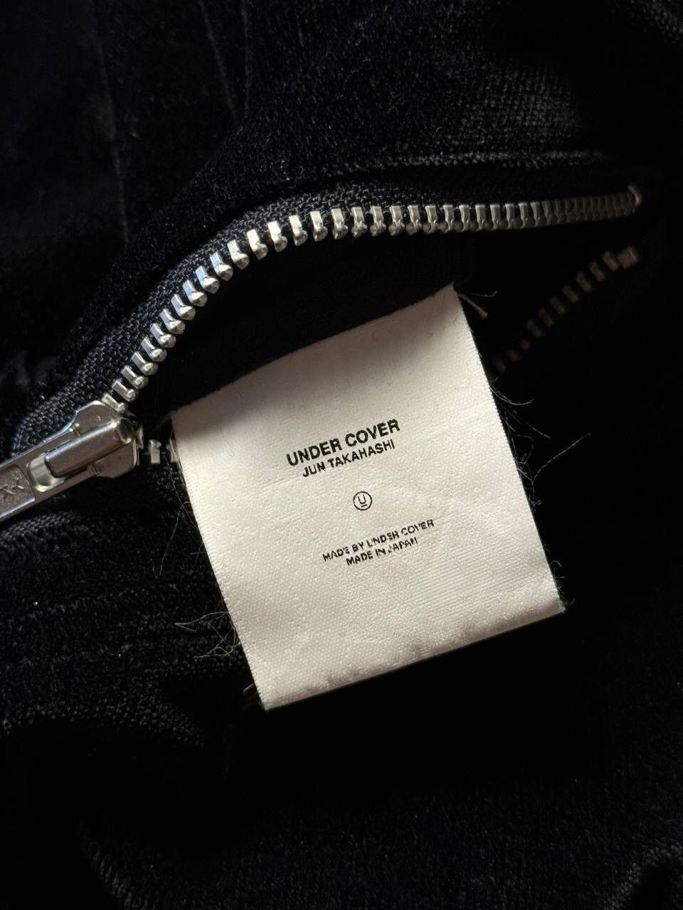 Jun Takahashi × Undercover Undercover AW02 Velour Coat Size US L / EU 52-54 / 3 - 5 Thumbnail